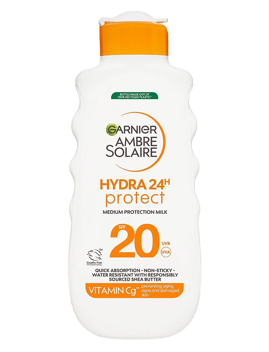 Garnier - Garnier Ambre Solaire Hydra 24H Protect Sun Protecting Milk SPF20 for normal skin 175 ml - clear - 0