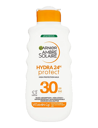 Garnier Garnier Ambre Solaire Hydra 24H Protect Sun Protecting Milk SPF30 for normal skin 175 ml - Keha - CLEAR / undefined