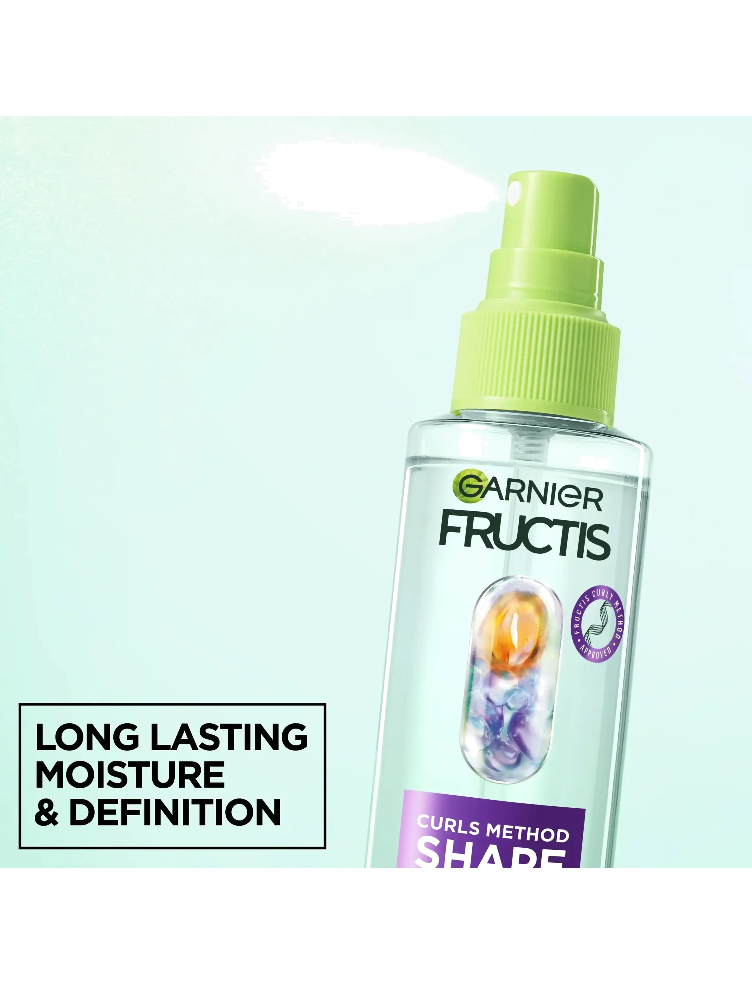 Garnier - Garnier Fructis Method for Curls Leave-In Spray for curly hair 150 ml - fructis curls - 1