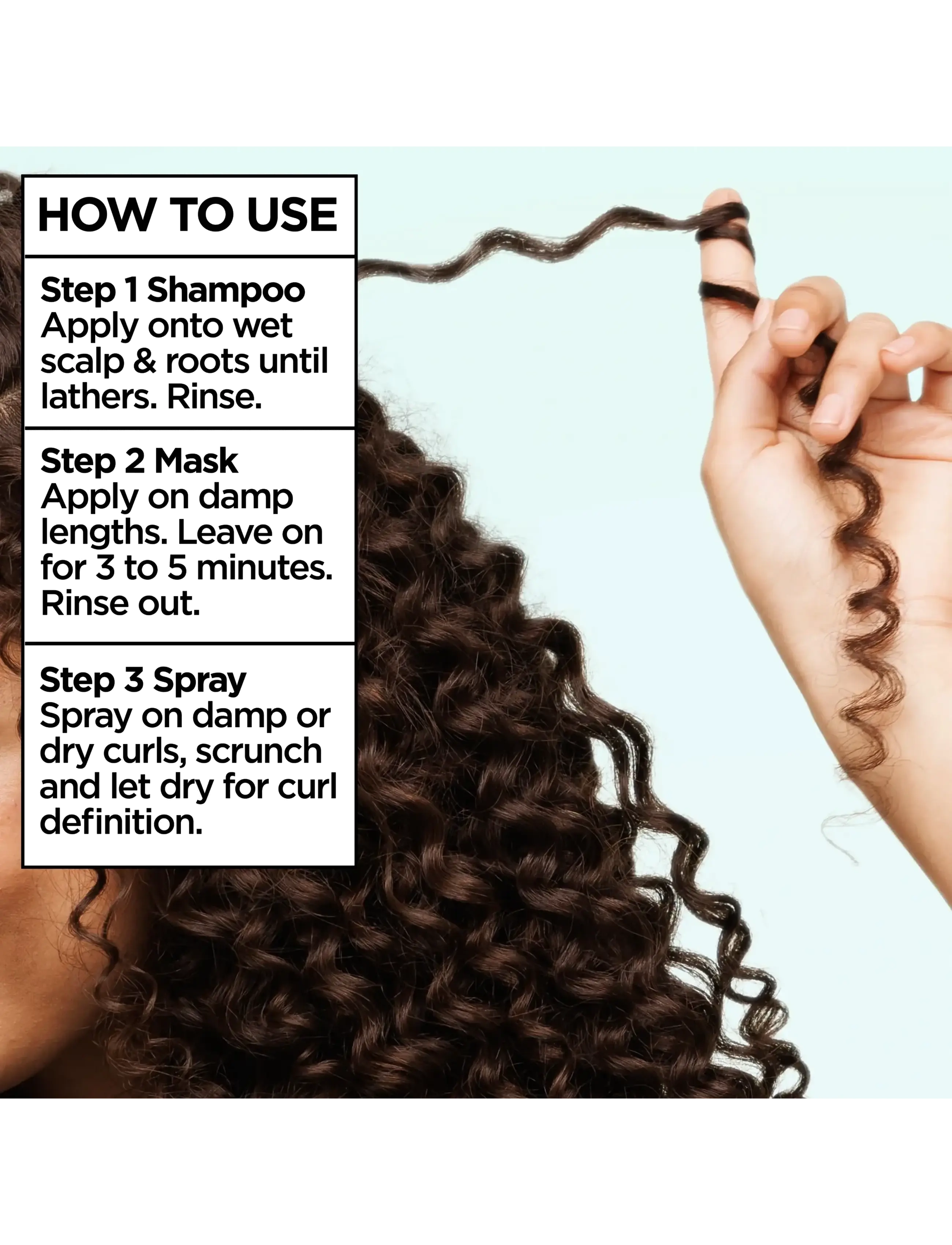 Garnier - Garnier Fructis Method for Curls Leave-In Spray for curly hair 150 ml - fructis curls - 5