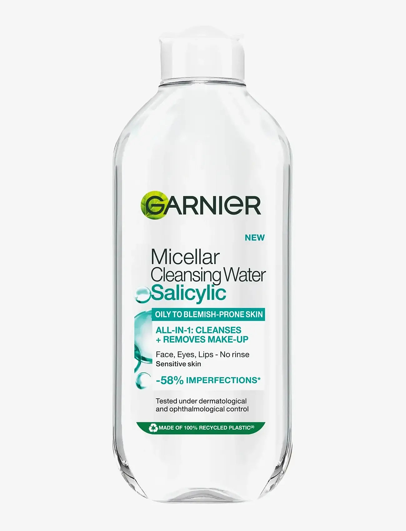 Garnier - Garnier Micellar Cleansing Water Salicylic 400 ml - micellar water - clear - 0