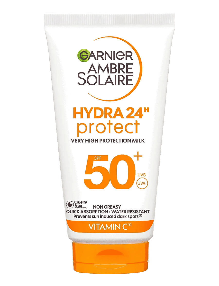 Garnier - Garnier Ambre Solaire Hydra24 Travel size SPF50 50 ml - näole - not applicable - 0