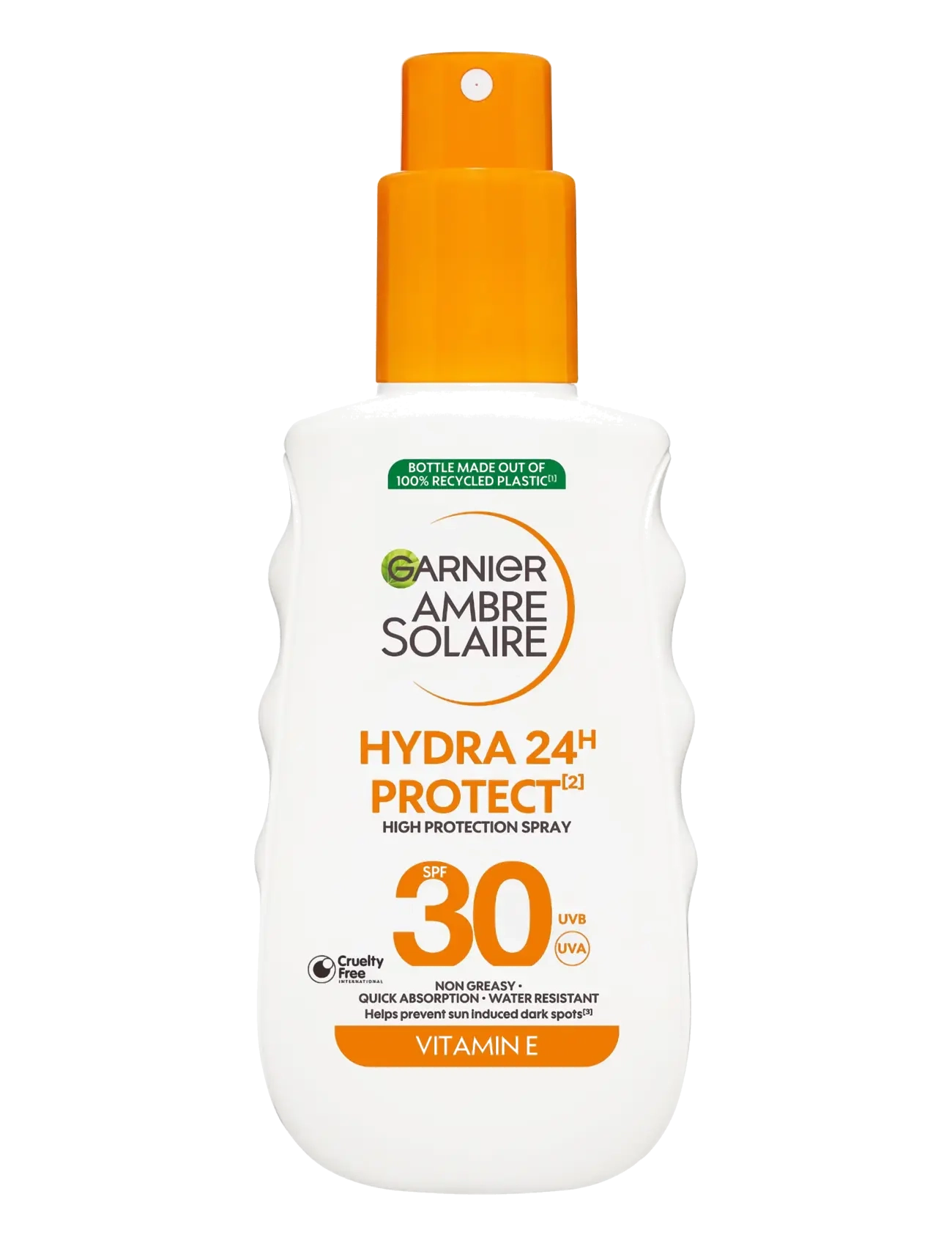 Garnier Garnier Ambre Solaire Hydra 24H Protect High Protection Spray SPF30 150ml - Hudvård - CLEAR / undefined