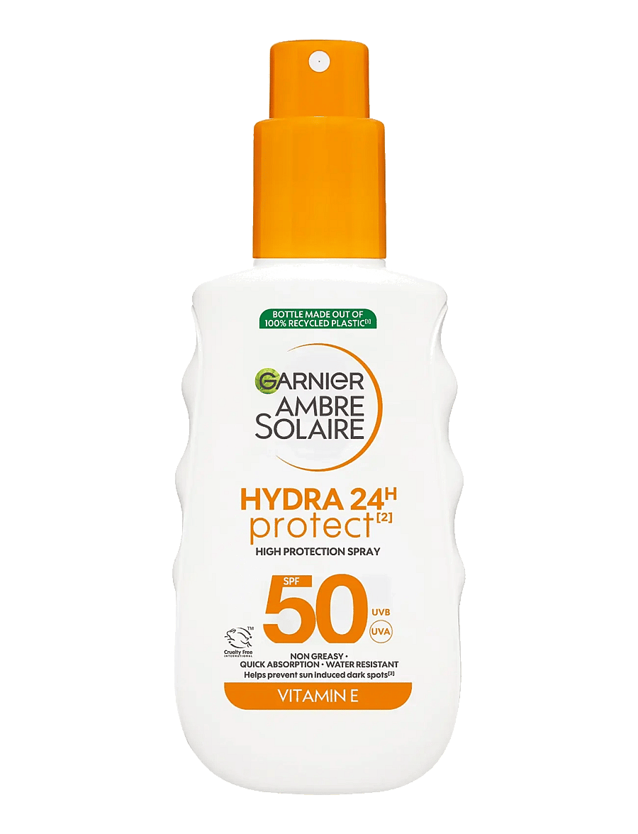 Garnier - Garnier Ambre Solaire Hydra 24H Protect High Protection Spray SPF50 150ml - clear - 0