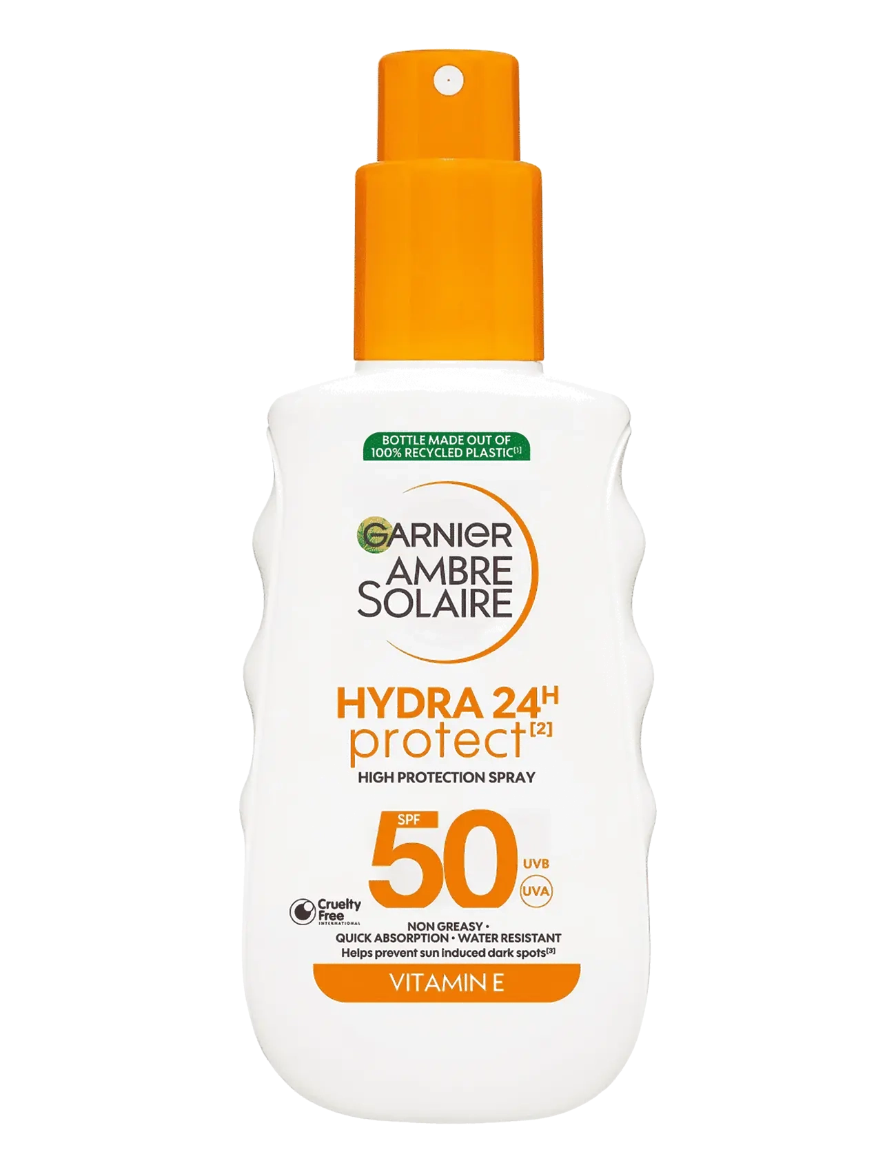 Garnier Garnier Ambre Solaire Hydra 24H Protect High Protection Spray SPF50 150ml -  - CLEAR / undefined