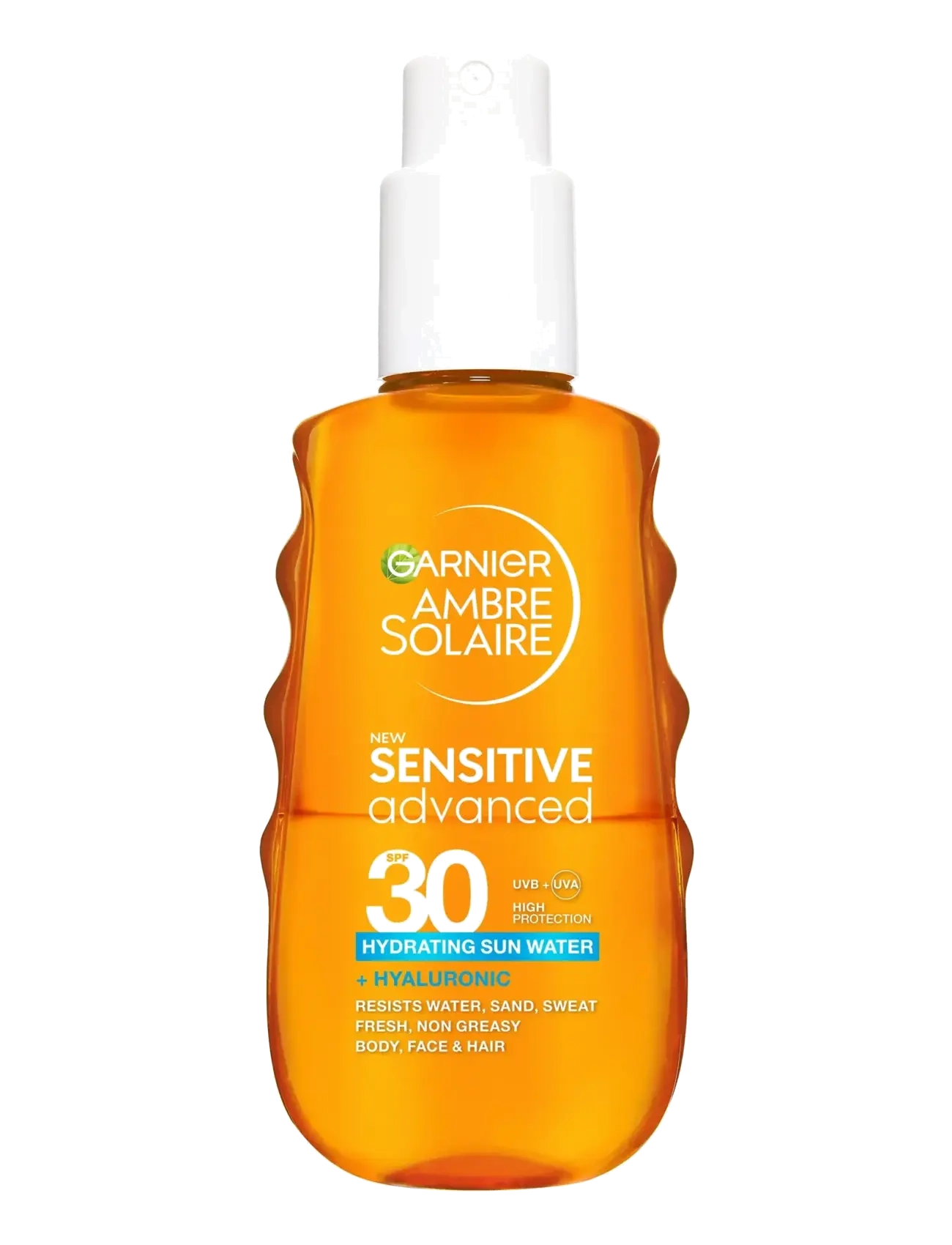 Garnier Garnier Ambre Solaire Sensitive Advanced Sun Protection Water SPF30 150ml - Skønhed - CLEAR / undefined