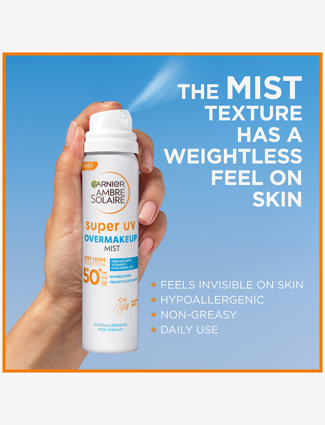 Garnier - Sun products - kasvoille - clear - 2