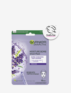 Moisture Bomb Lavender Sheet Mask, Garnier