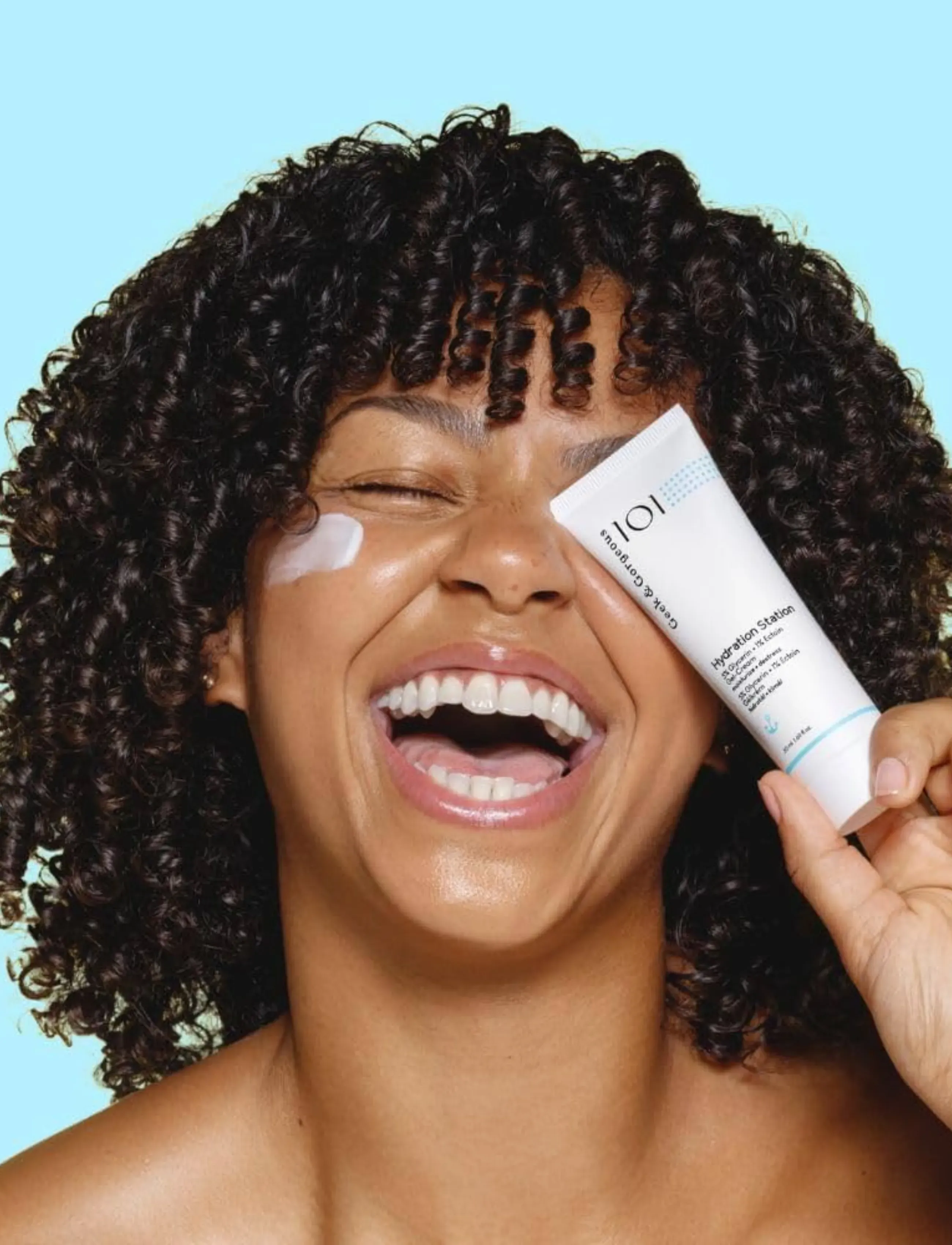 Geek & Gorgeous Hydration Station 6% Glycerin + Ectoin Moisturizer, 50 ml, Nude, Fugtighedscreme > Dagcreme, Dame