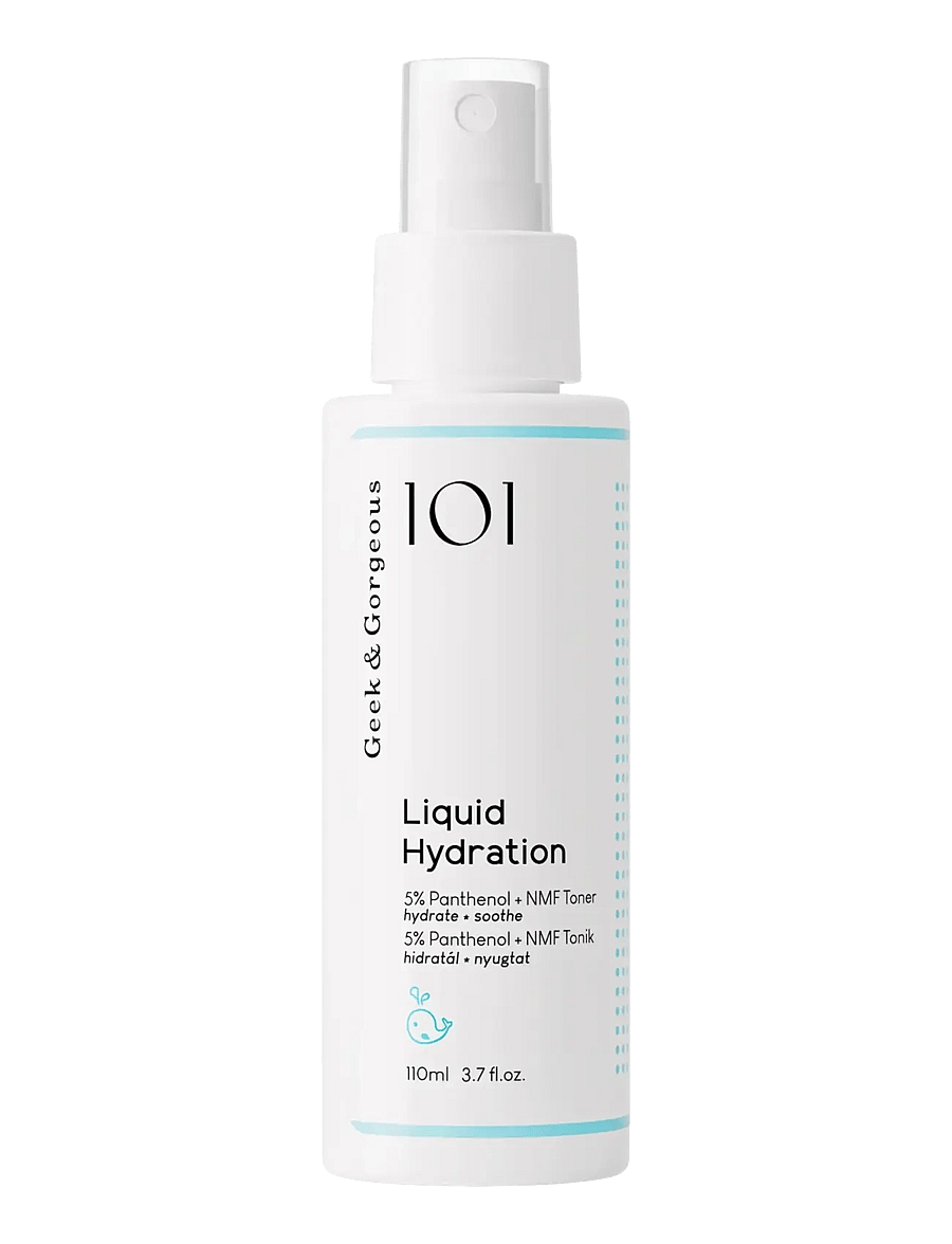 Geek & Gorgeous - Liquid Hydration 5% Panthenol + NMF Toner - ansiktsmist - clear - 1