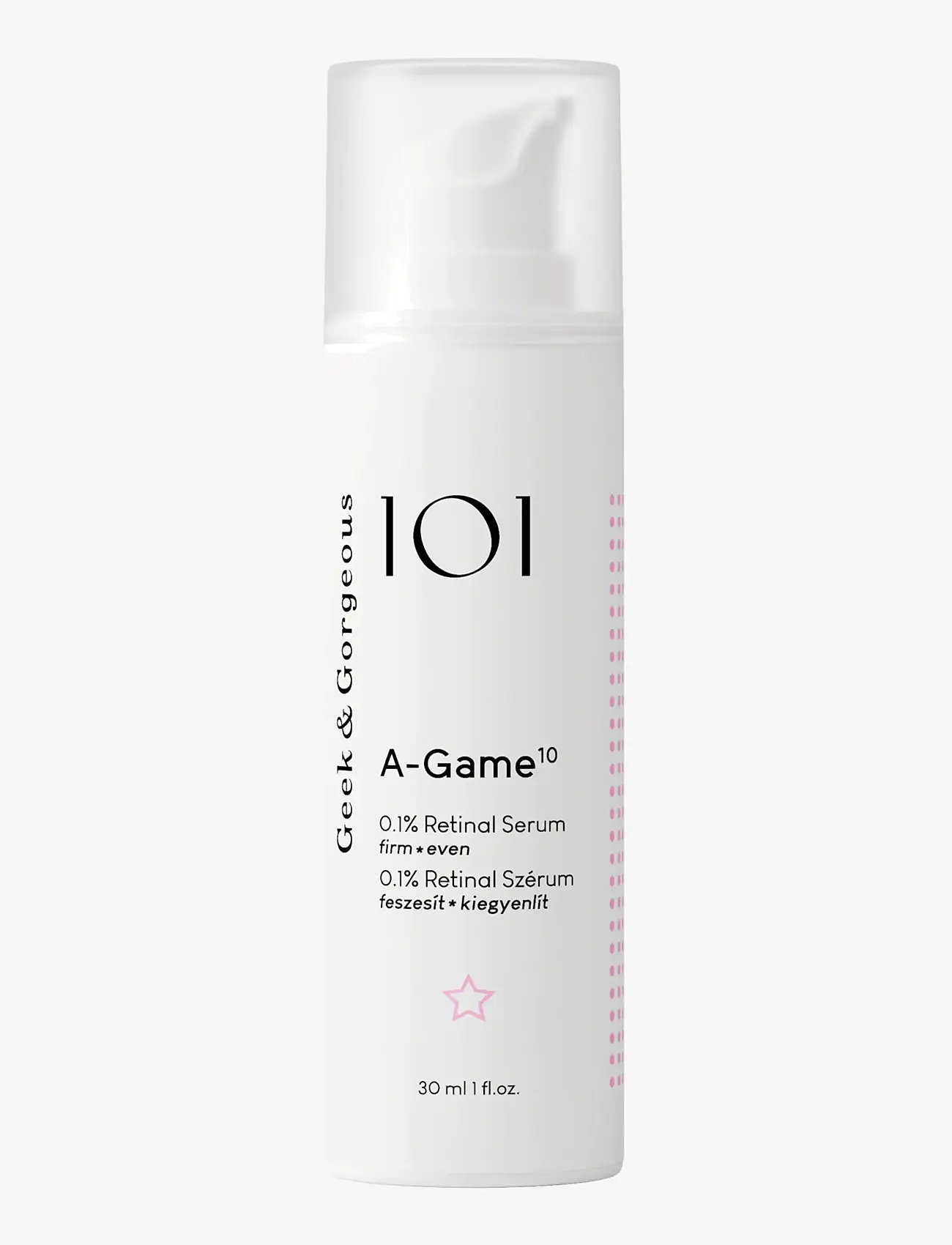 Geek & Gorgeous - A-Game 10 0.1% Retinal Serum - serum - clear - 1