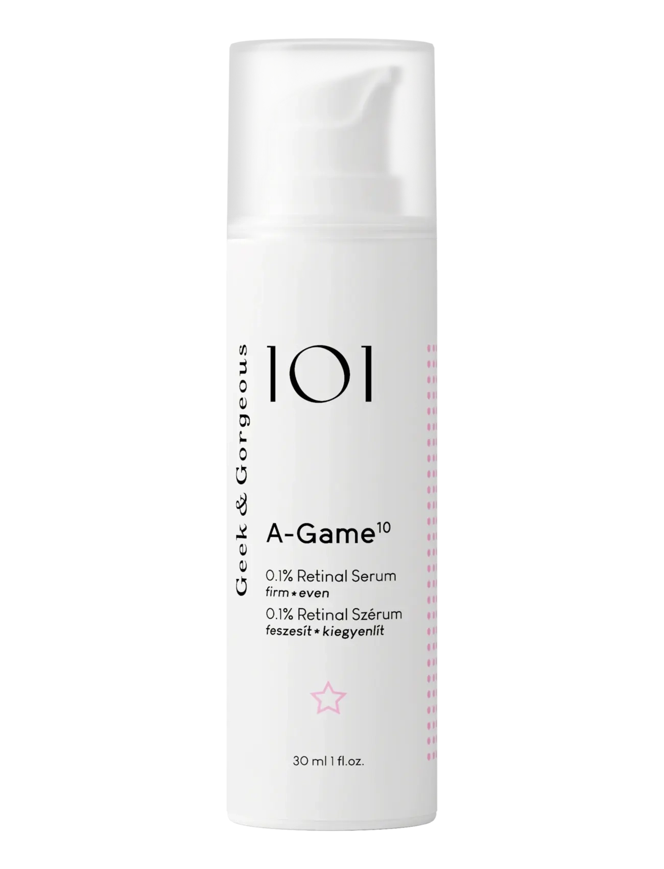 Geek & Gorgeous A-Game 10 0.1% Retinal Serum - Beauty - Herre - CLEAR / undefined