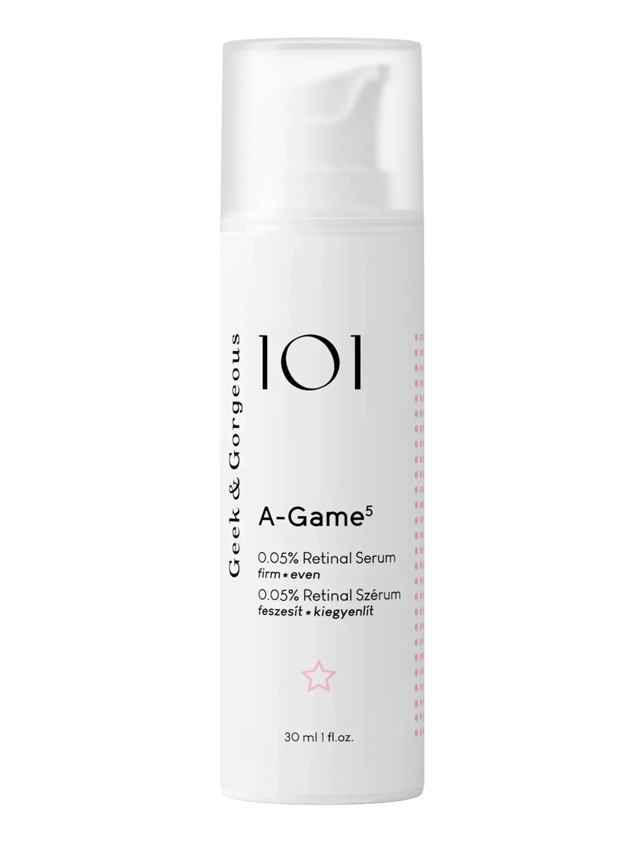 Geek & Gorgeous A-Game 5 0.05% Retinal Serum - Beauty - Herre - CLEAR / undefined