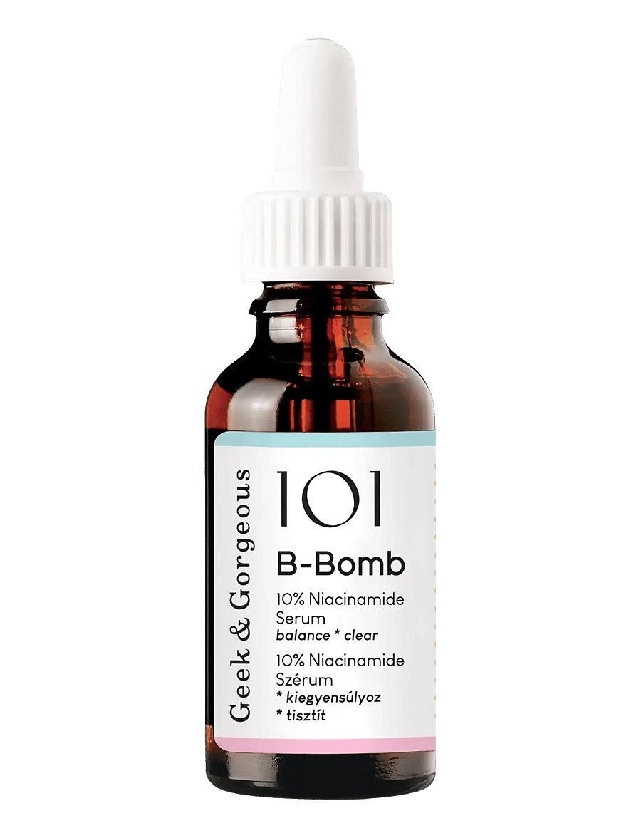 Geek & Gorgeous - B-Bomb 10% Niacinamide Serum - serum - clear - 1