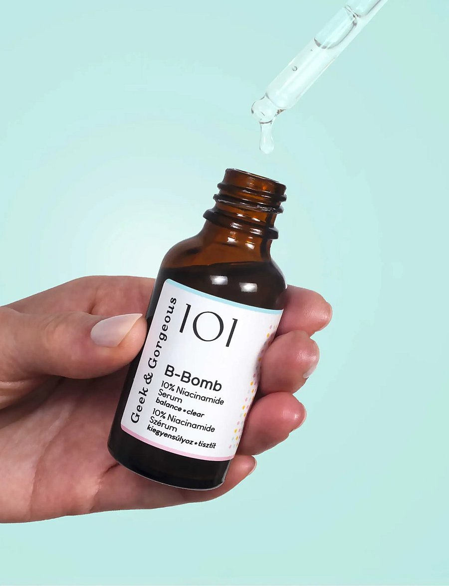 Geek & Gorgeous - B-Bomb 10% Niacinamide Serum - serum - clear - 0
