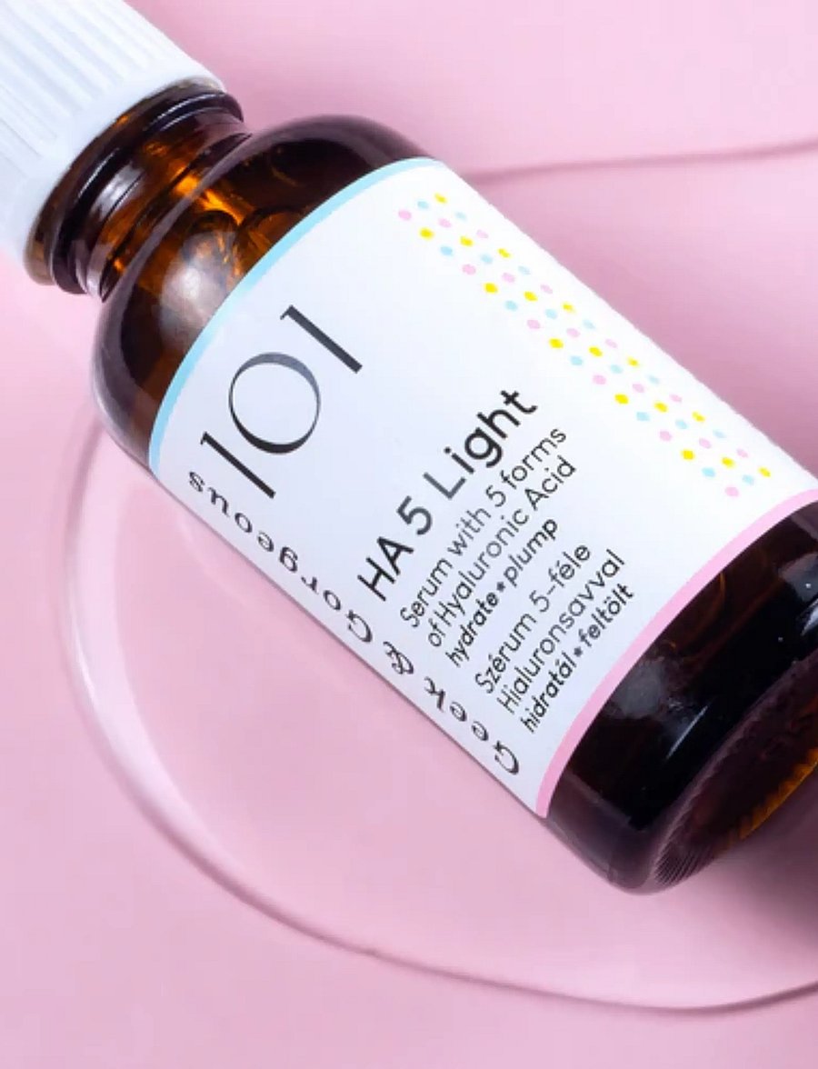 Geek & Gorgeous - HA 5 Light Hyaluronic Acid Serum - serum - clear - 0
