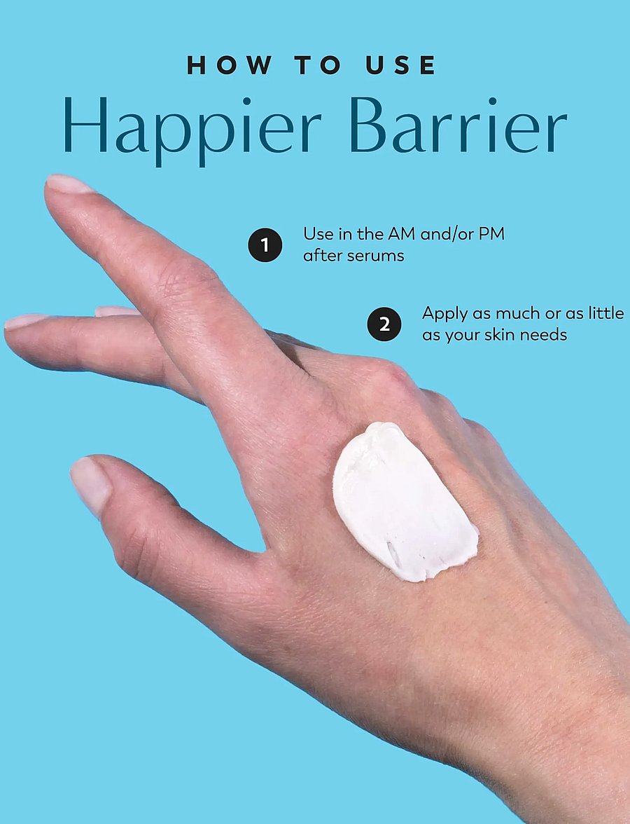 Geek & Gorgeous - Happier Barrier 10% Squalane + lipids + Green tea Moisturizer - ansigspleje - clear - 0