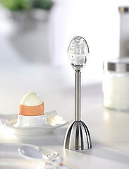 Gefu - Egg cracker with salt shaker OVO - salt- og pepperbøsser - steel - 1