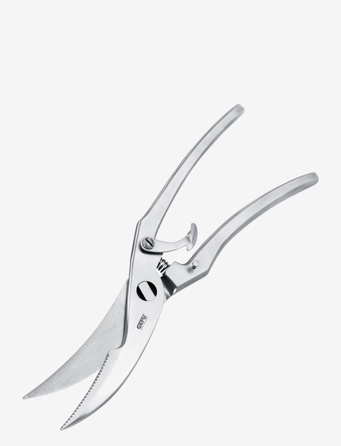 GEFU Fjerkræssaks M/Fjeder Kan Skilles Silber - L:8.7CM - Unisex