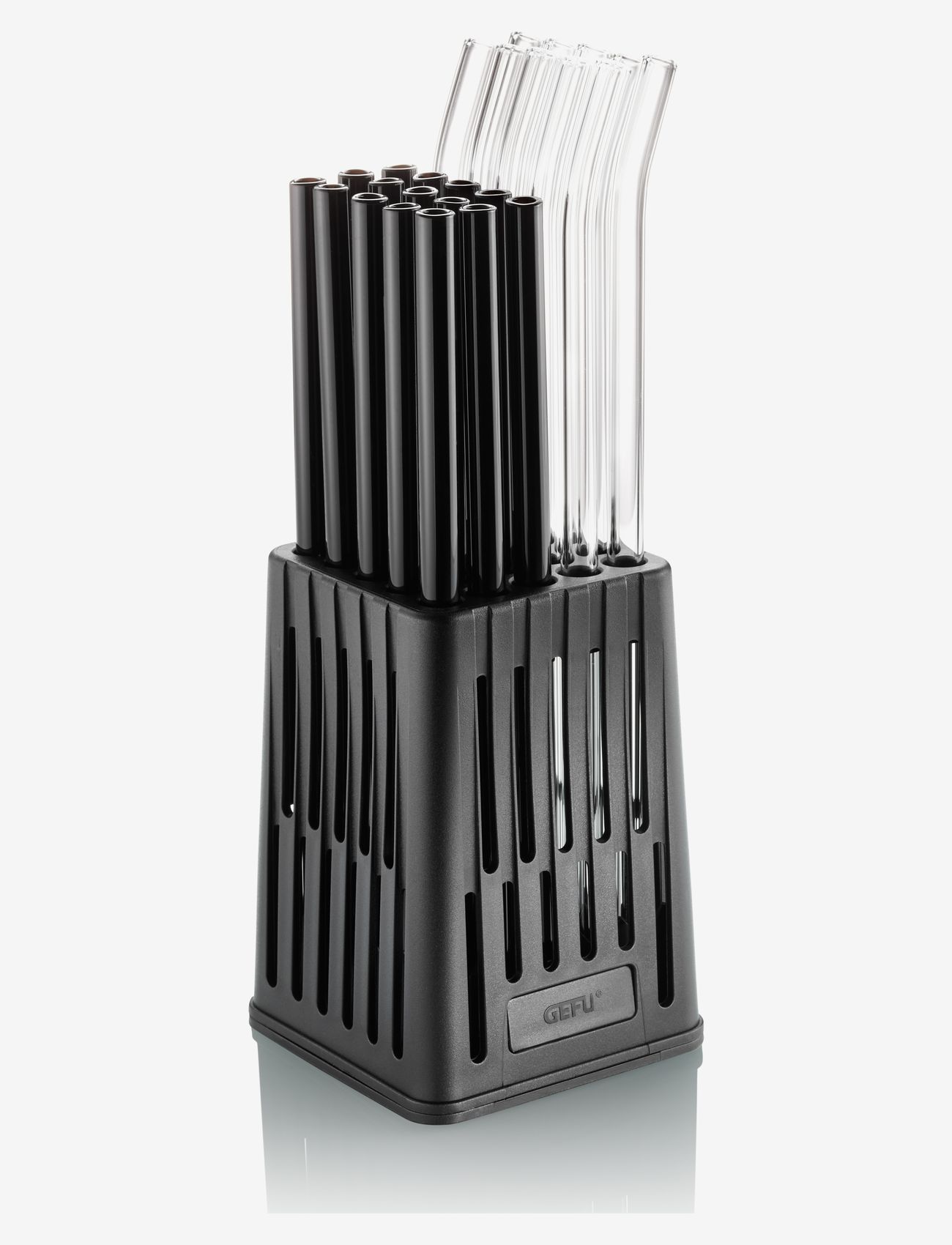 Gefu - Dishwasher basket FUTURE for 25 straws - najniższe ceny - black - 0