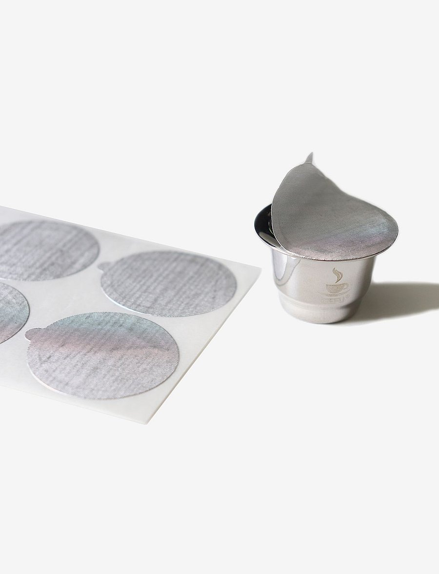 Gefu - Replacement stick-on aroma seals CONSCIO - kohvifilter ja tarvikud - aluminium - 1