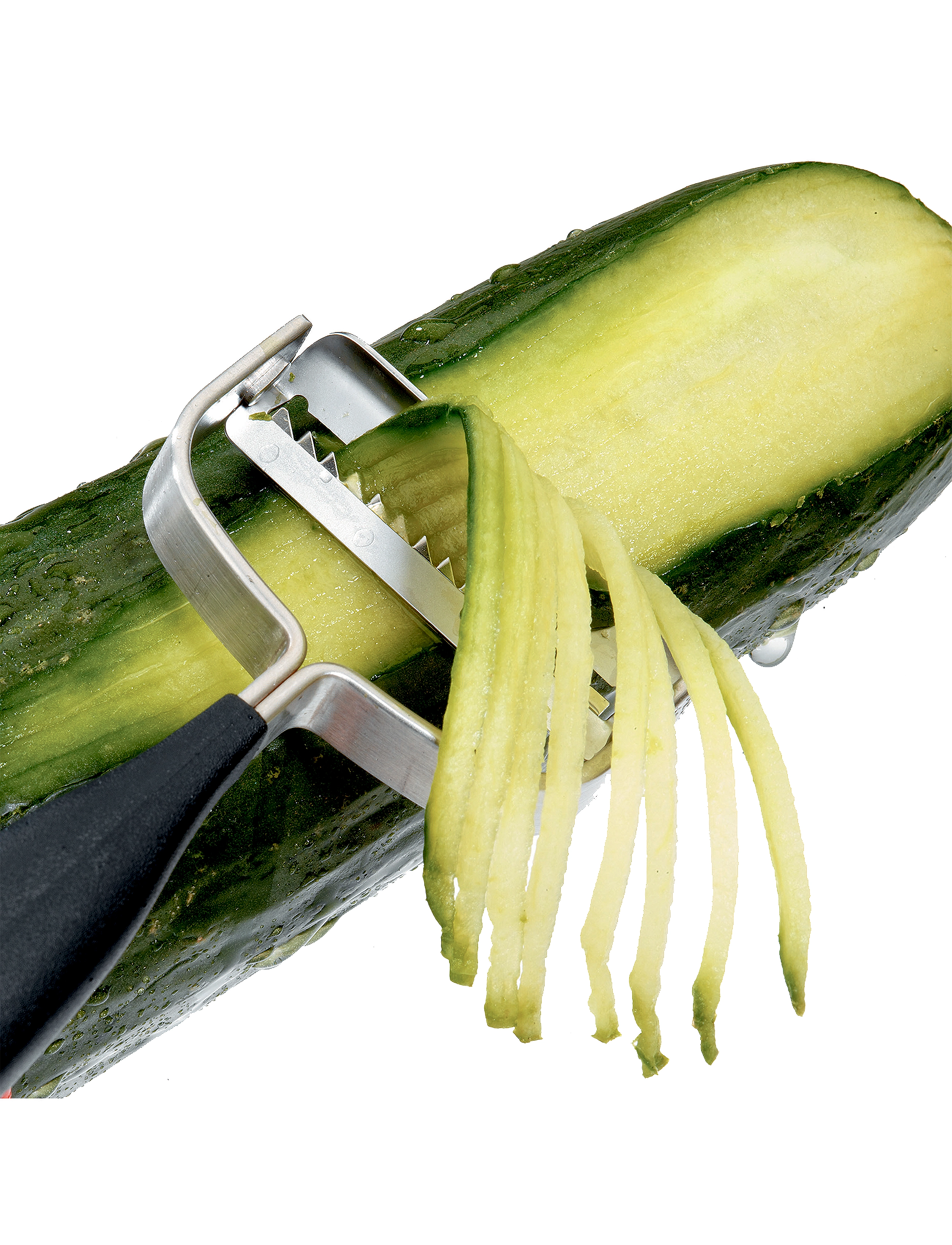 Gefu Julienneskærer Rustfrit Stål Striscia, One Size, Kitchen Tools, Schwarz - Potato Peeler, Homeware