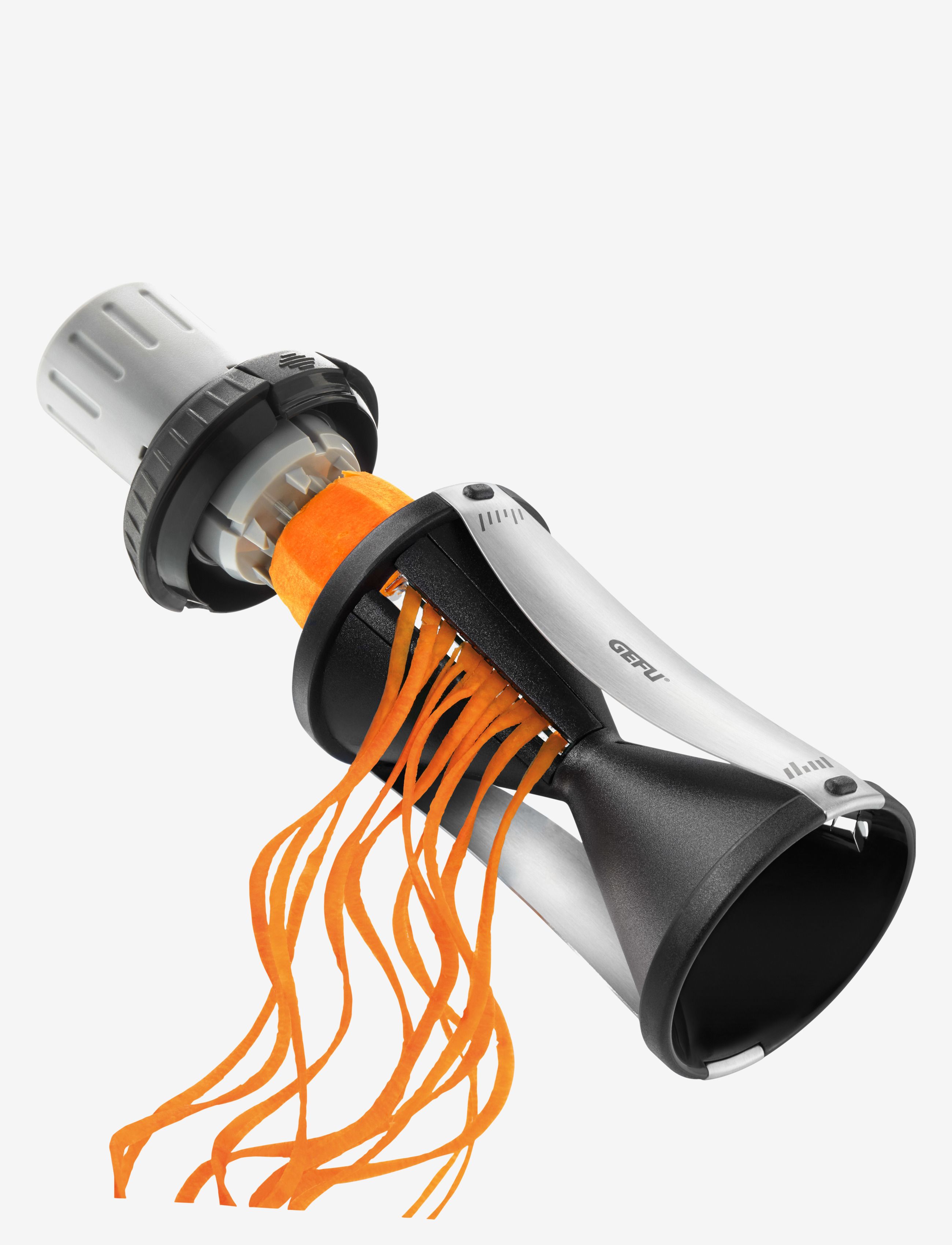 Gefu Spirelli 2.0 Spiralizer T/Grøntsager, Mandolin, Sort, Str: L:18CM