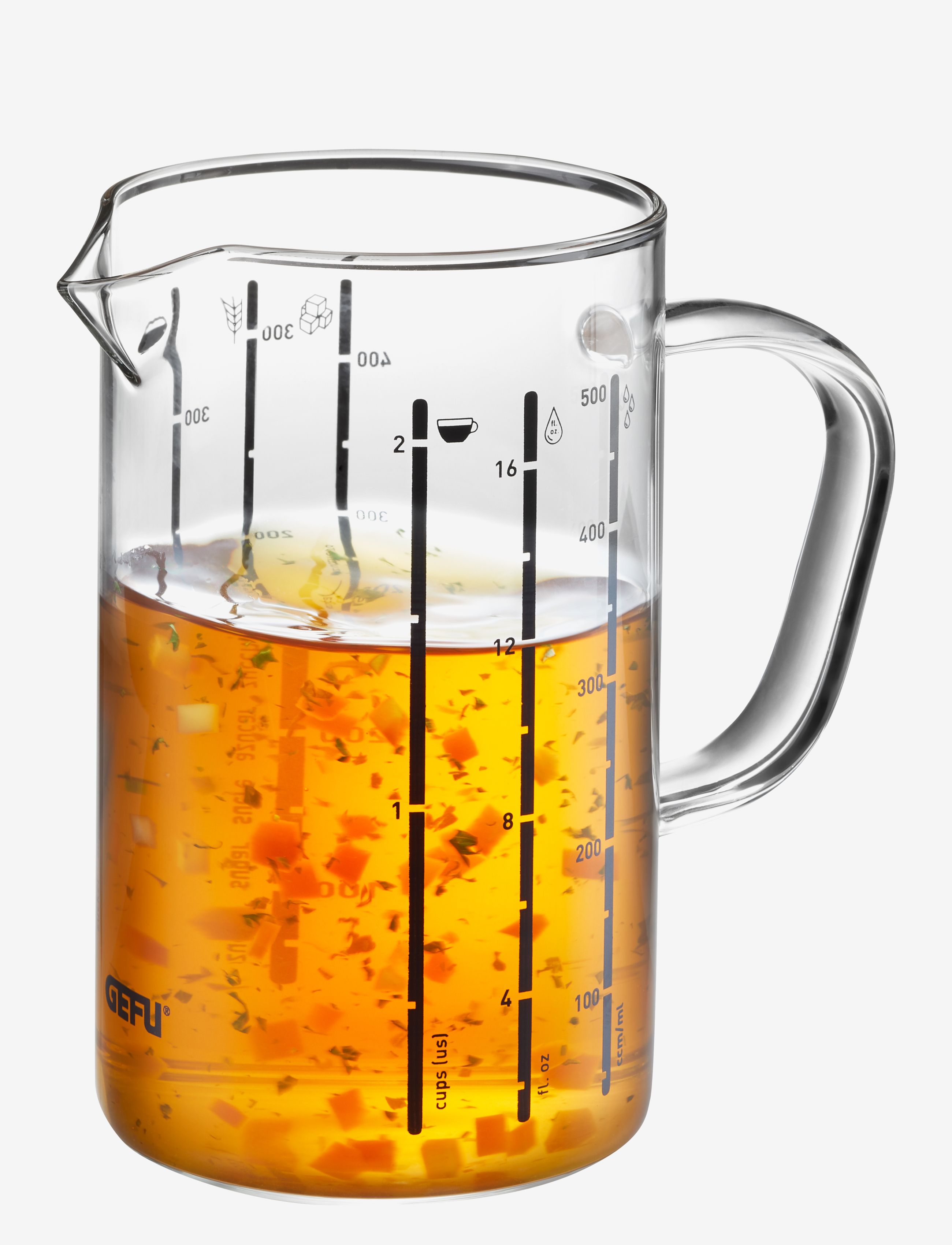 GEFU Målebæger Meti 500Ml CLEAR - 500 ML - Unisex