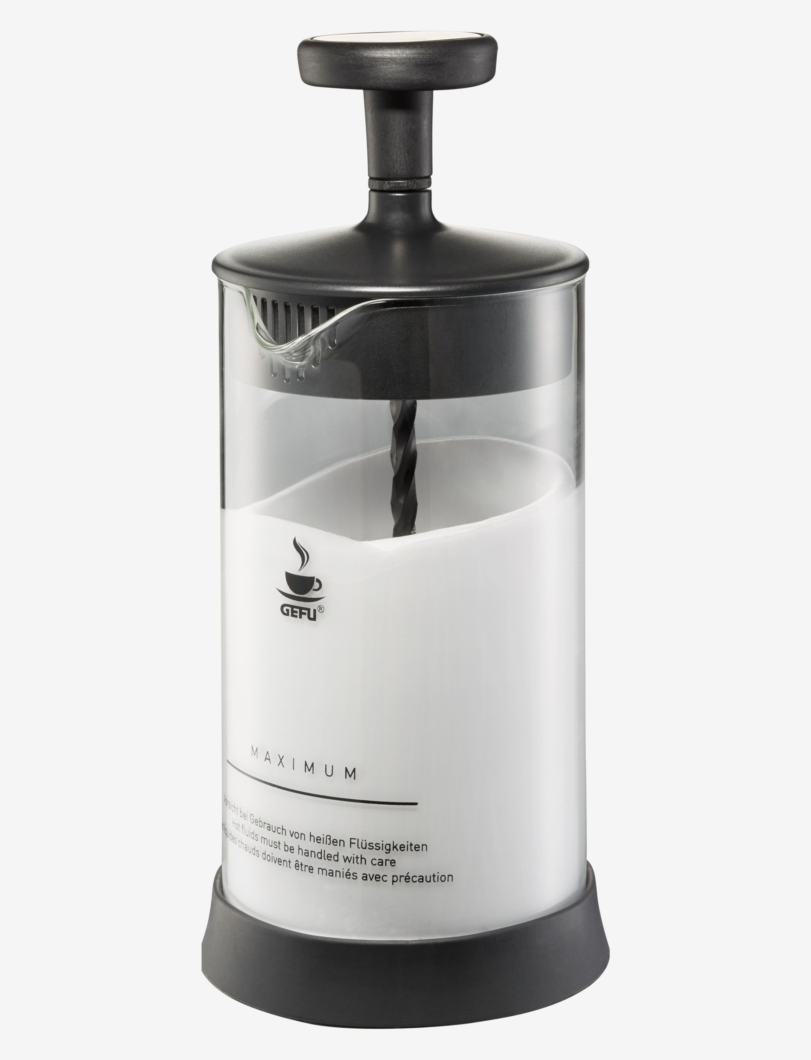 GEFU Mælkeskummer Antonio Schwarz - 0.27 L - Unisex