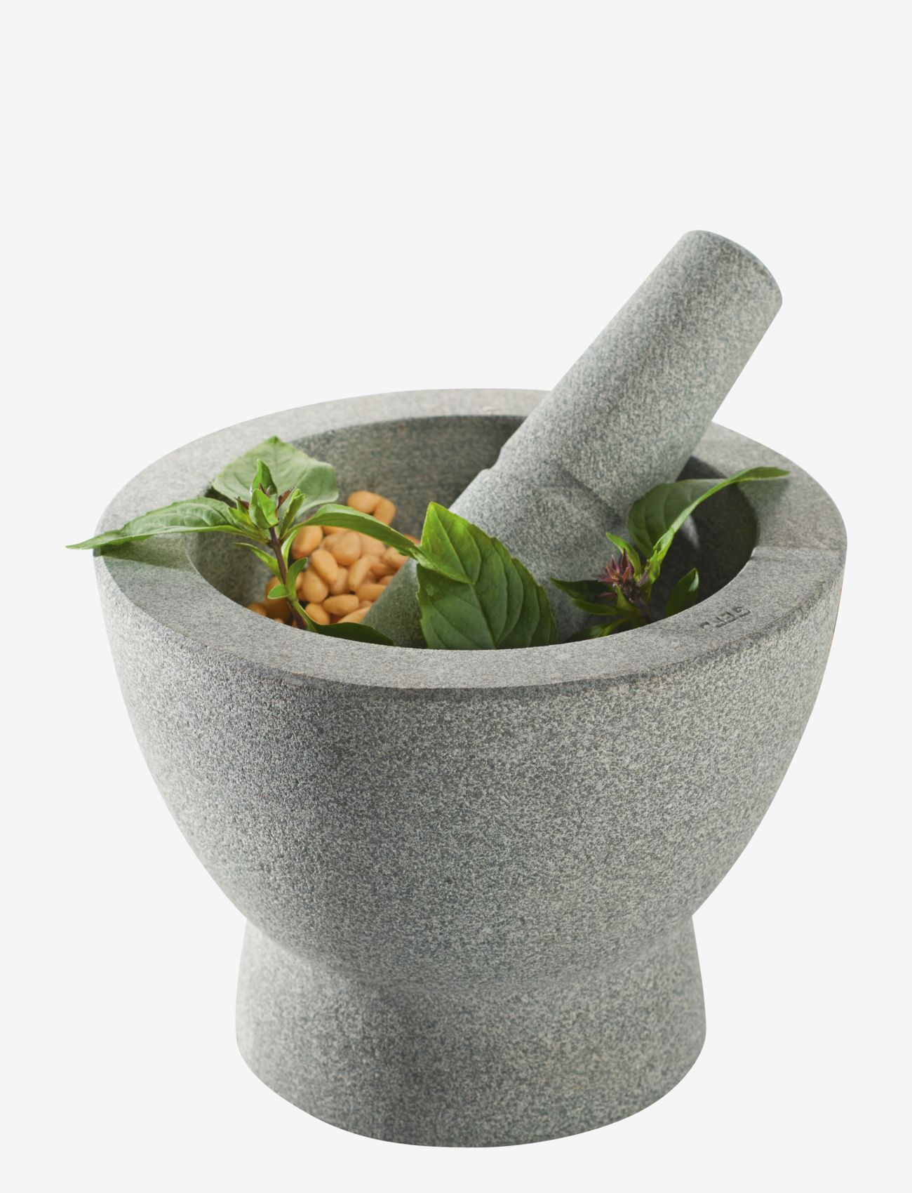 Gefu Morter Granit M/Støder Crunchy, Morter og støder, Grå, Str: Ø 17 CM