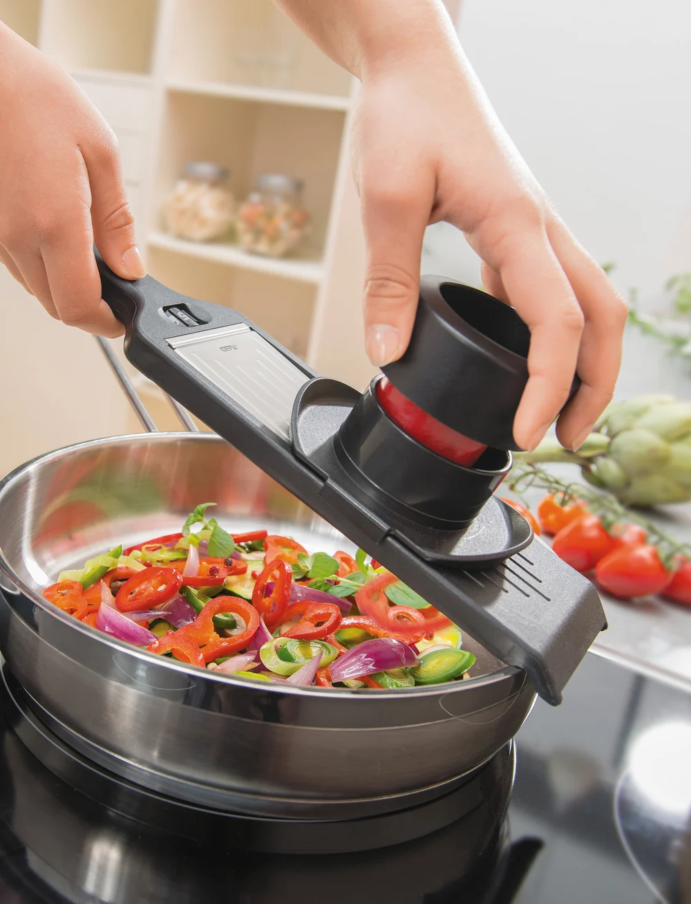 Gefu - V-slicer VIOLI® - lõikurid - black - 3