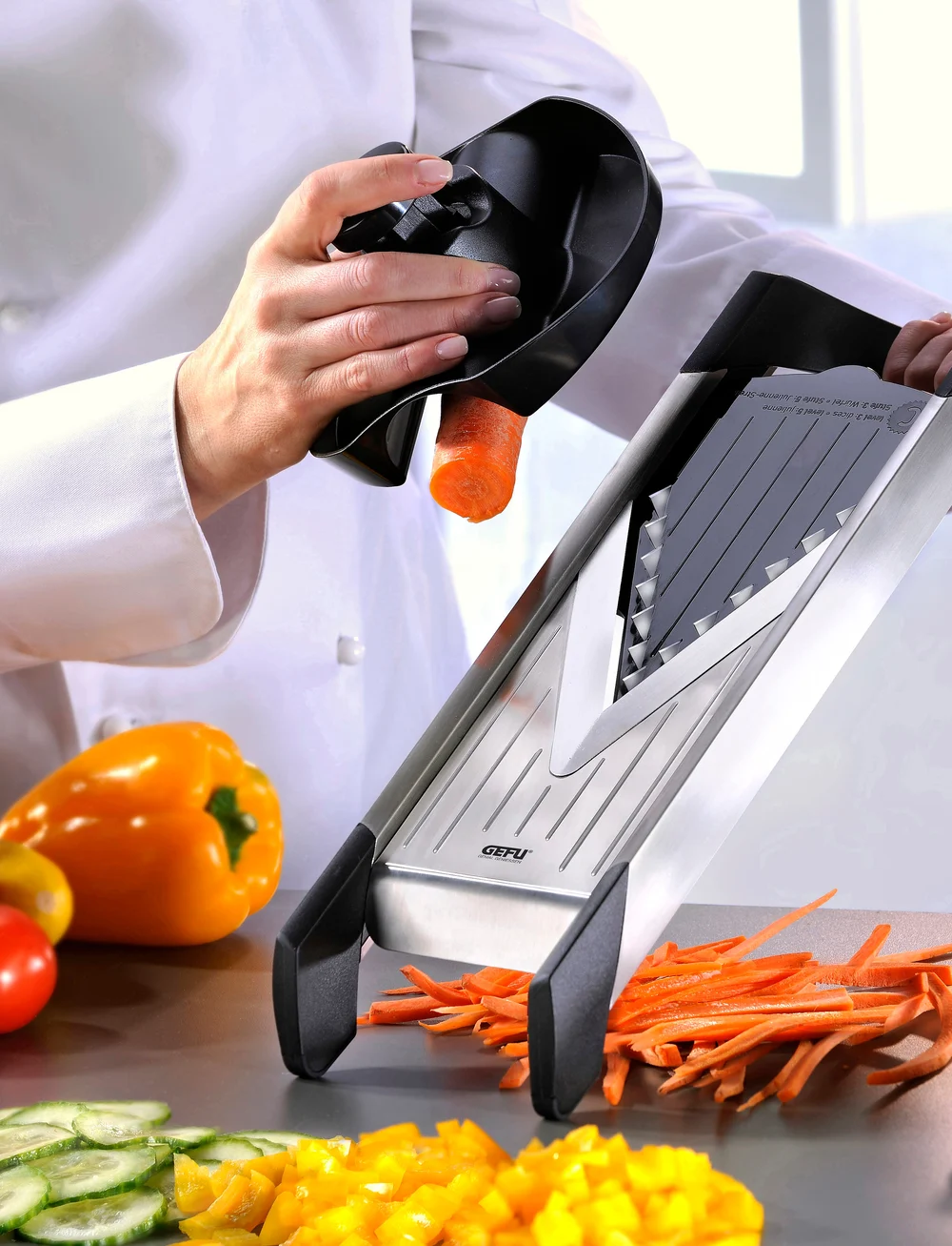 Gefu - Gourmet cutter VIOLINO® - lõikurid - black - 1