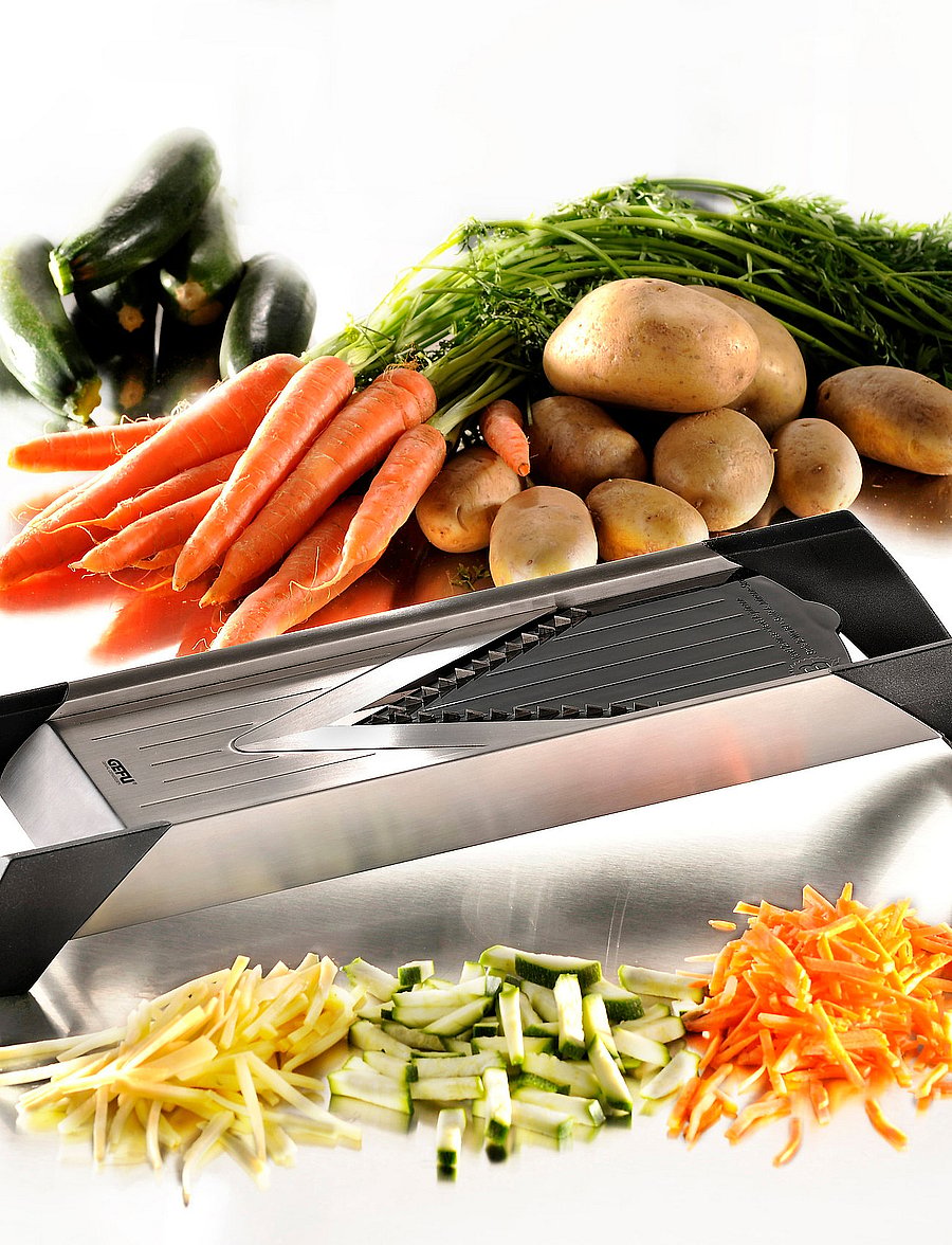 Gefu - Gourmet cutter VIOLINO® - mandolinen & spiralizer - black - 4