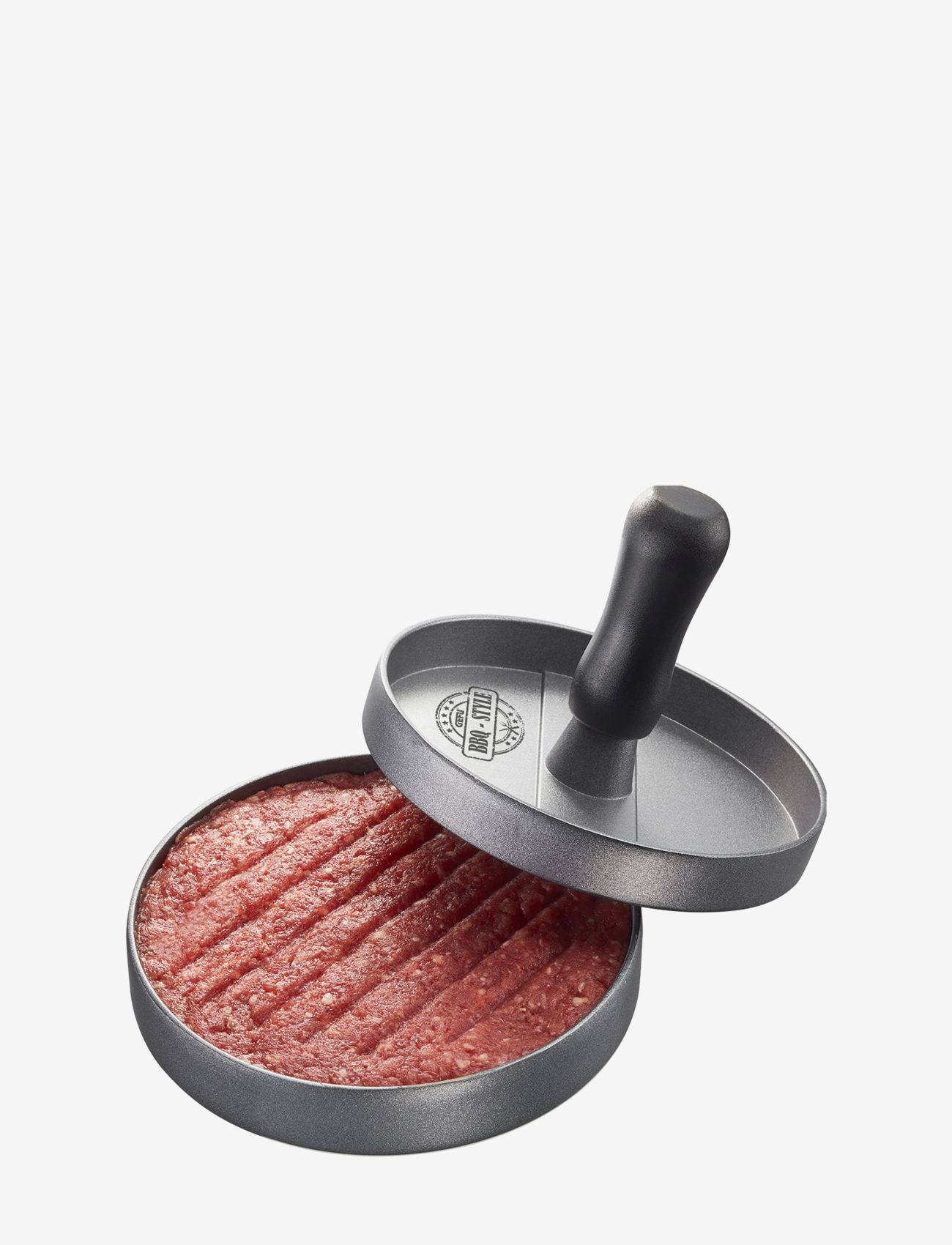 Gefu Hamburgerpresser, Ø 11.8 cm, Kitchen Tools, Grau - Grill Homeware