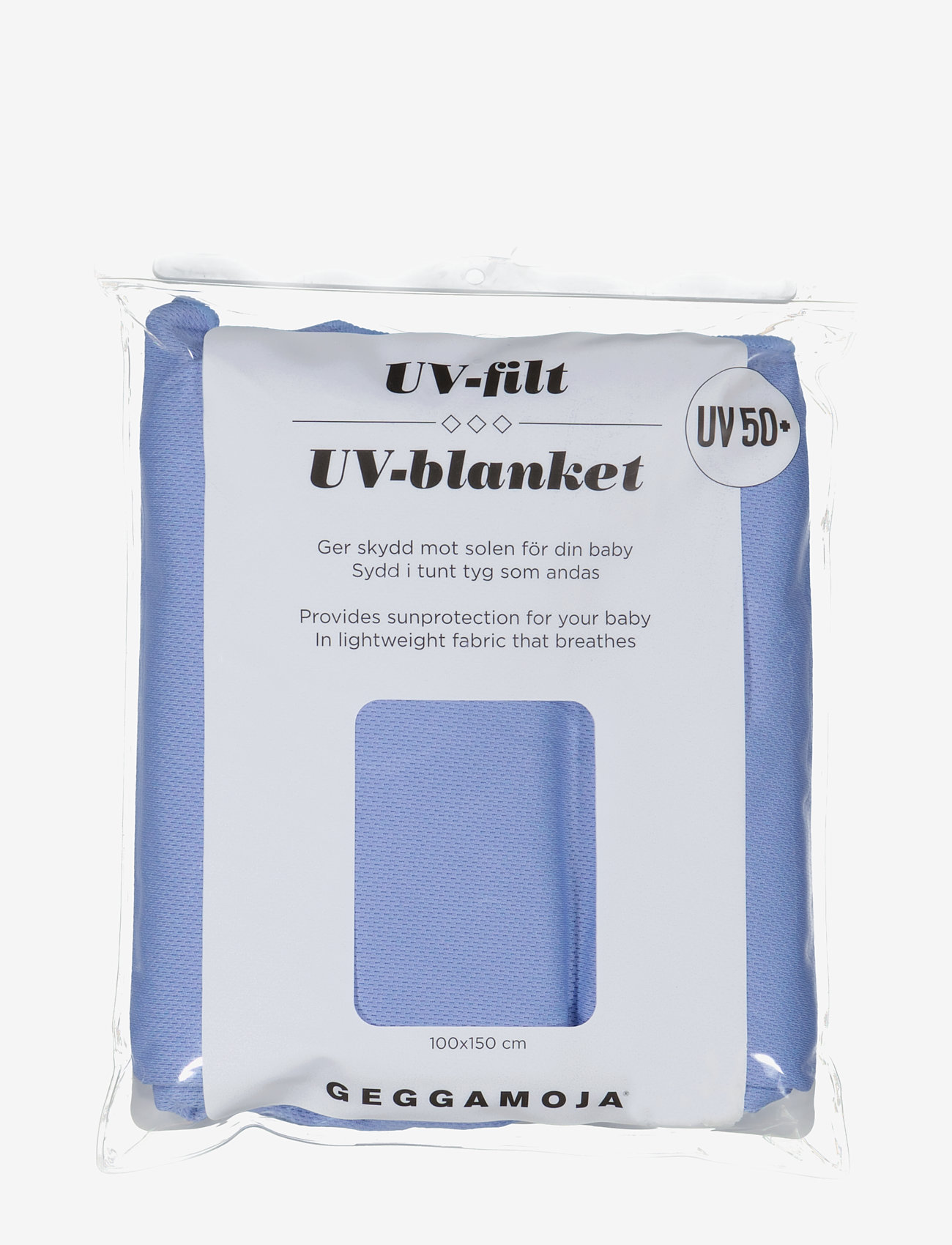 Geggamoja - UV Blanket - baby blankets - blue - 2