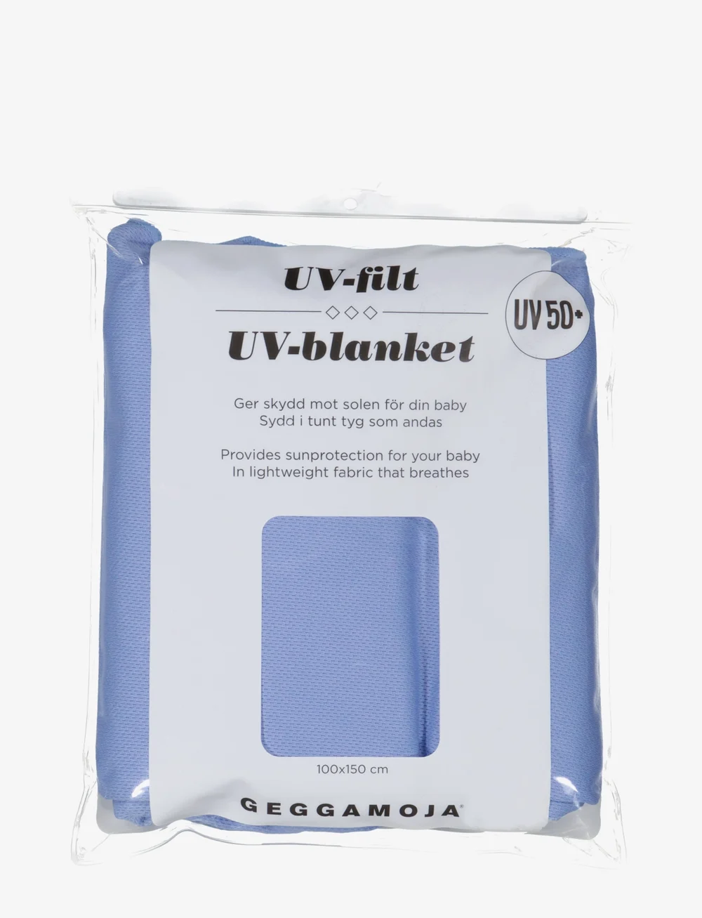 Geggamoja - UV Blanket 57 One Size - babydecken - blue - 2