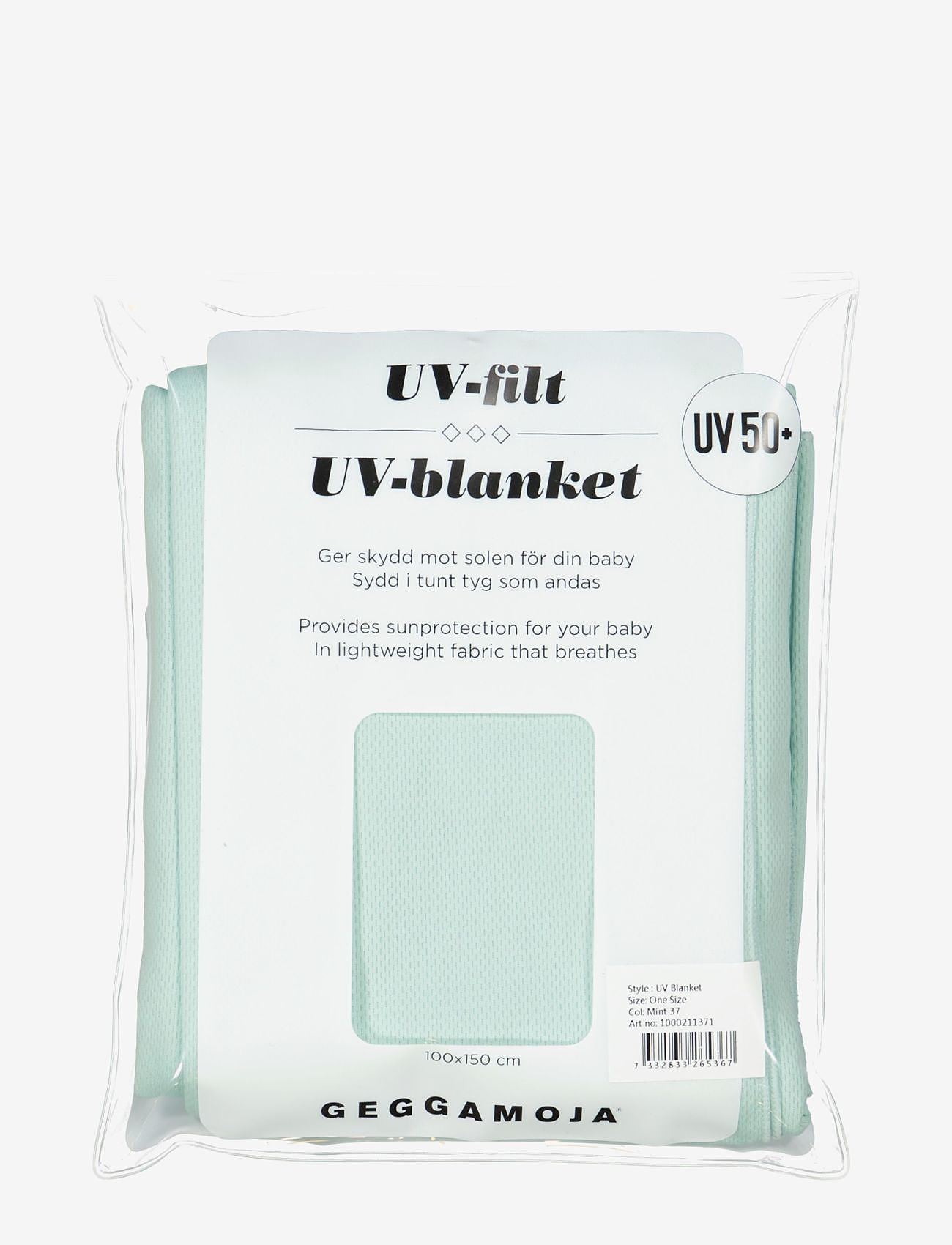 Geggamoja - UV Blanket Offwhite - laagste prijzen - mint - 0