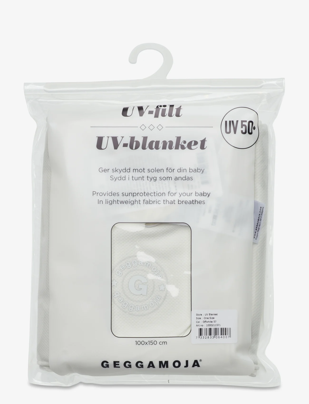 Geggamoja - UV Blanket - laveste priser - offwhite - 1