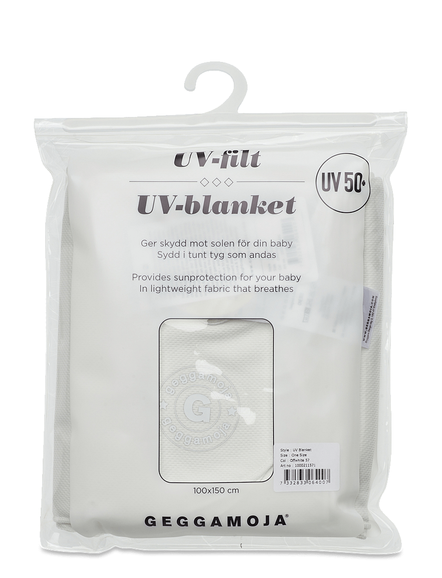 Geggamoja - UV Blanket - babyfiltar - offwhite - 2
