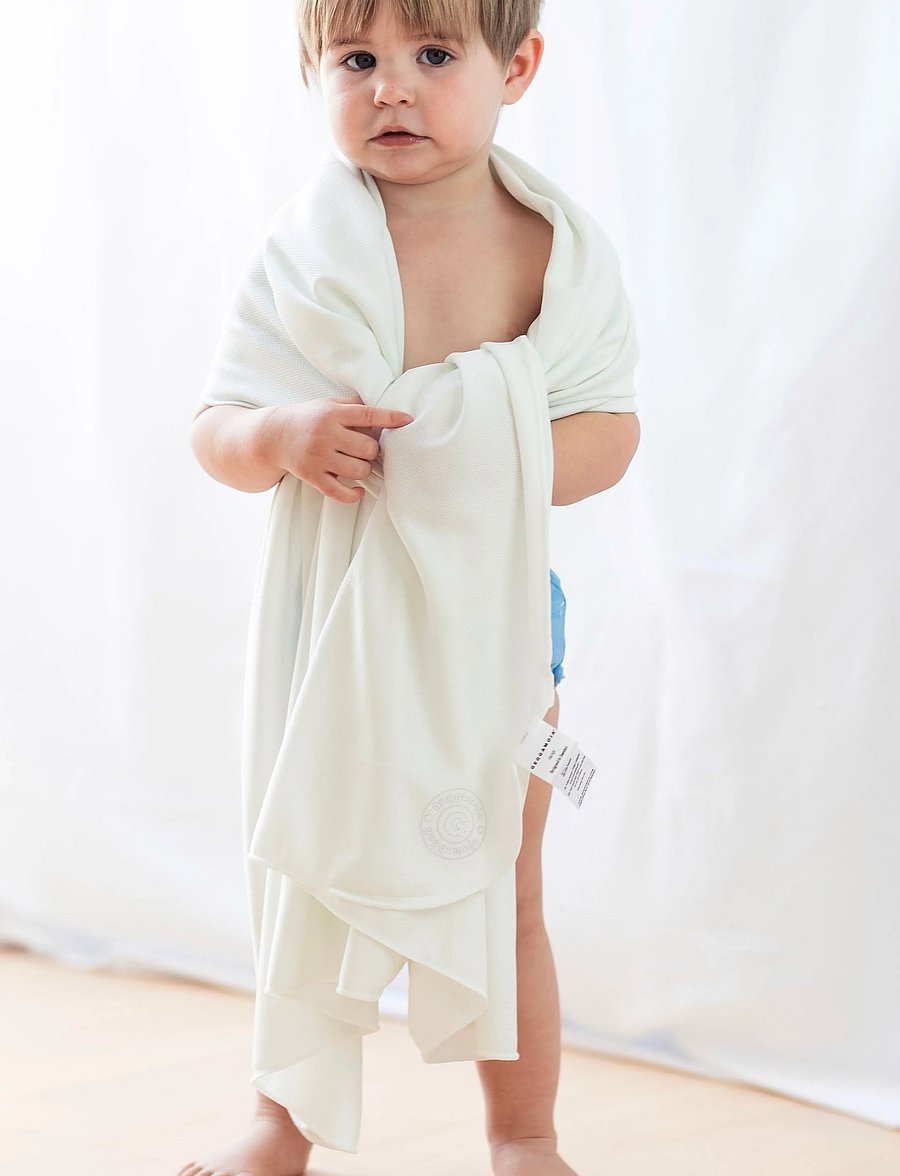 Geggamoja - UV Blanket - babyfiltar - offwhite - 0
