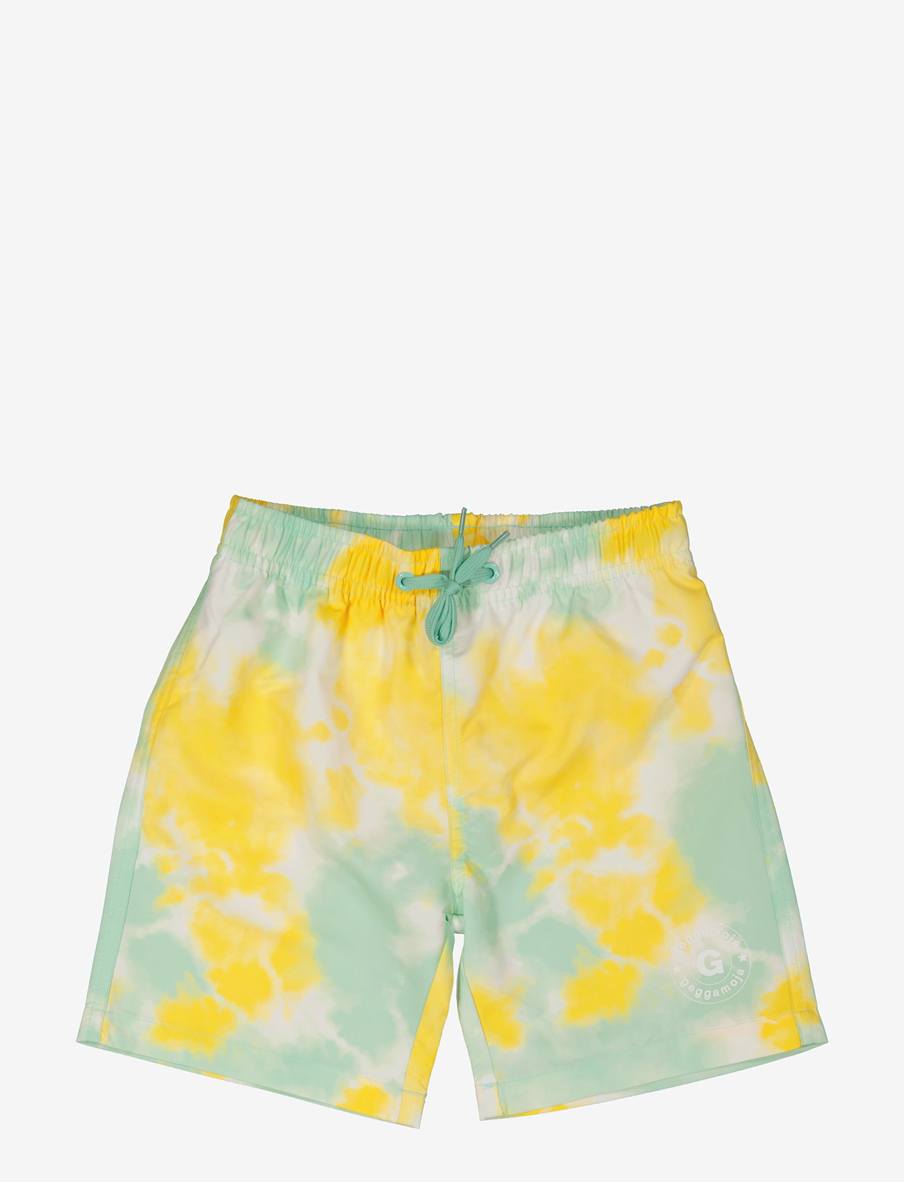 Geggamoja - UV Swim shorts - sommerkupp - yellow - 0
