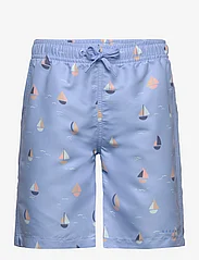 Geggamoja - UV-Swim shorts - sommerkupp - light blue sailor - 0