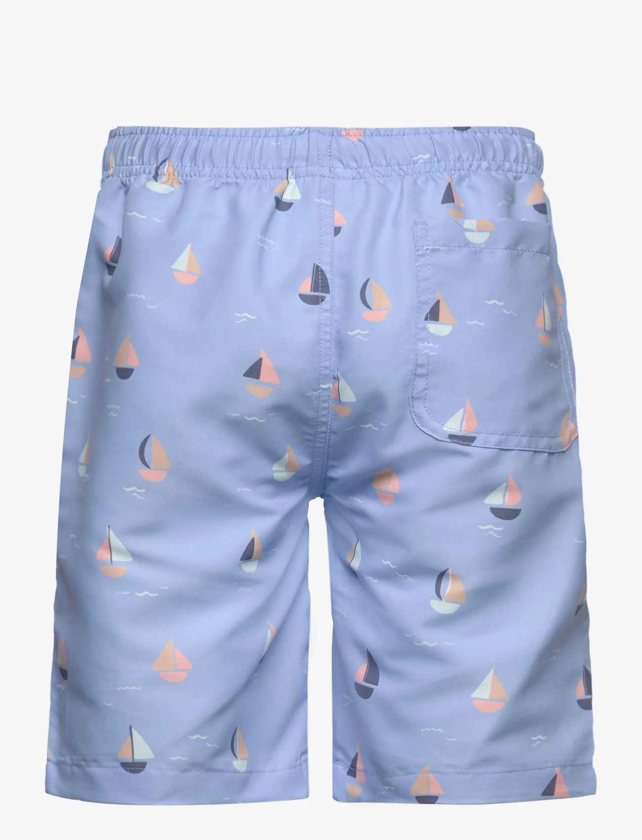 Geggamoja - UV-Swim shorts - sommerkupp - light blue sailor - 1