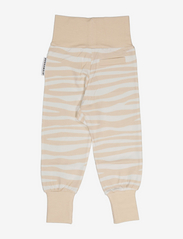 Geggamoja - Bamboo baby pants - sommarfynd - beige zebra - 1