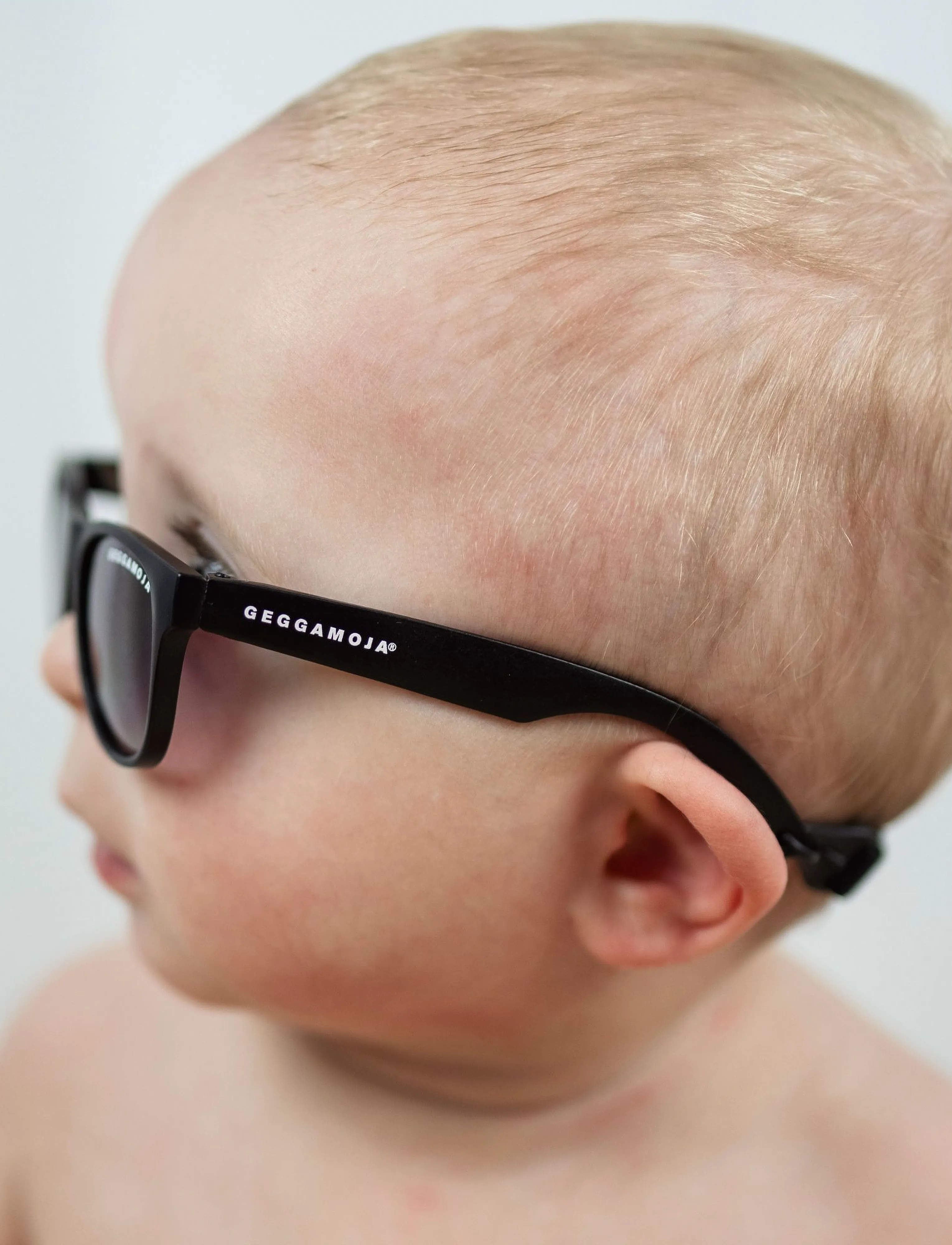 Geggamoja - Baby Sunglass - sunglasses - black - 4