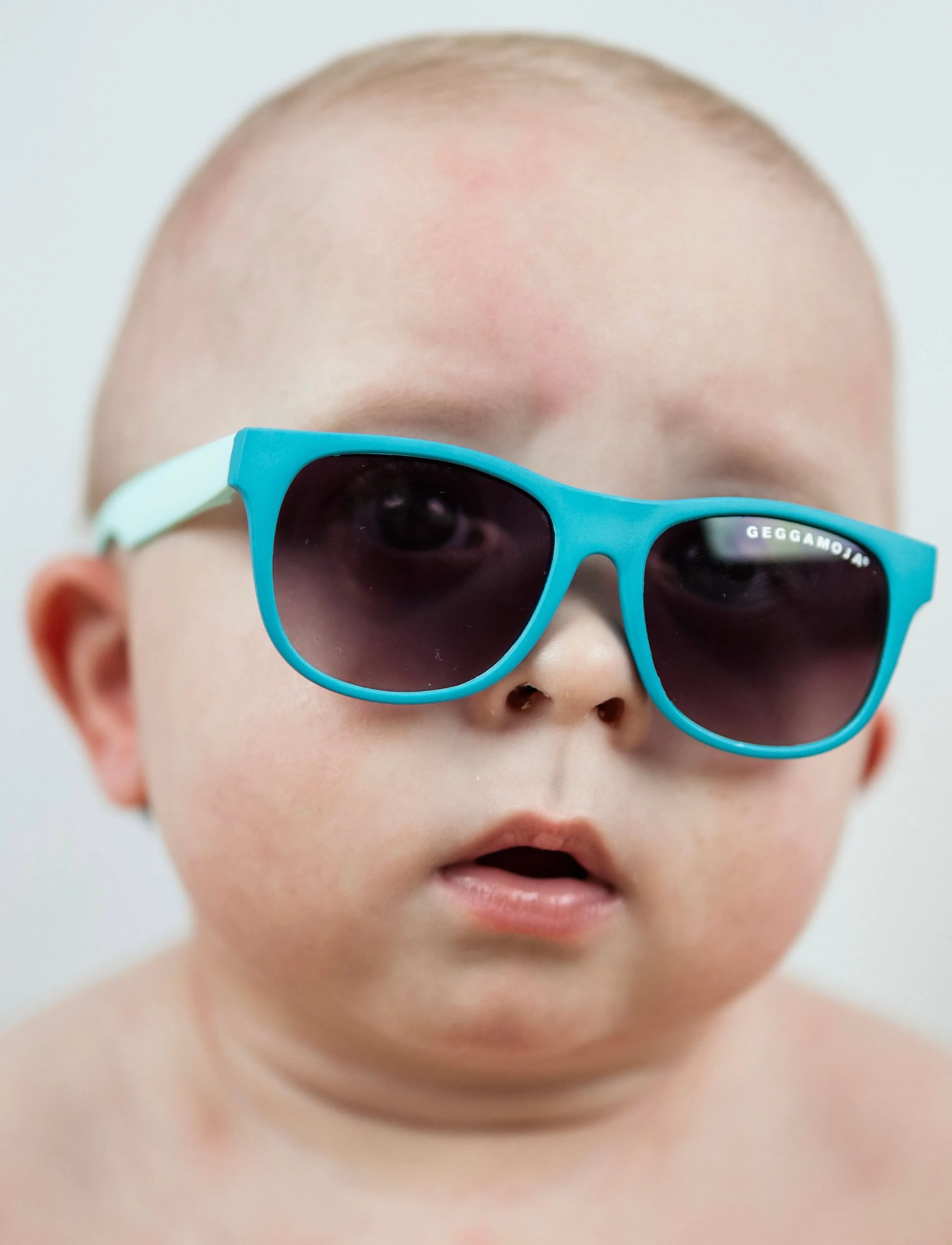 Geggamoja Baby Sunglass, 0-10M, Accessories, Blau - Sunglasses, Kinder