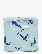 Bamboo Baby blanket - L,BLUE WHALE