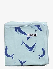 Geggamoja - Bamboo Baby blanket - lowest prices - l,blue whale - 0