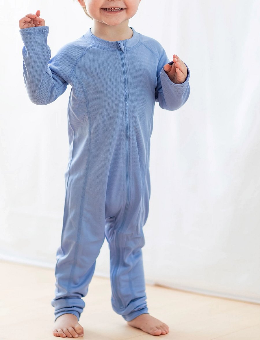 Geggamoja - UV Baby suit - vêtements uv - blue - 0