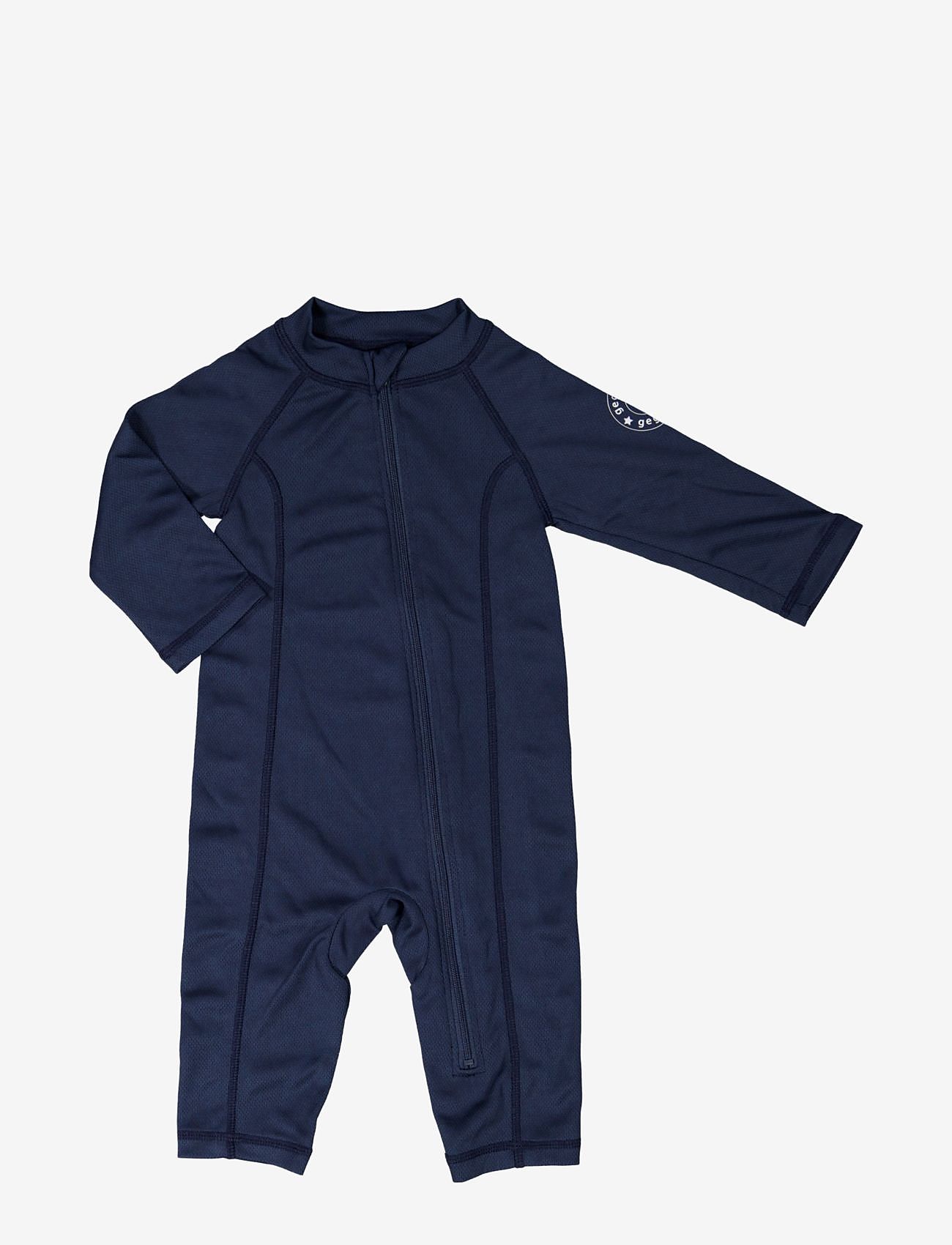 Geggamoja - UV Baby suit - gode sommertilbud - navy - 0